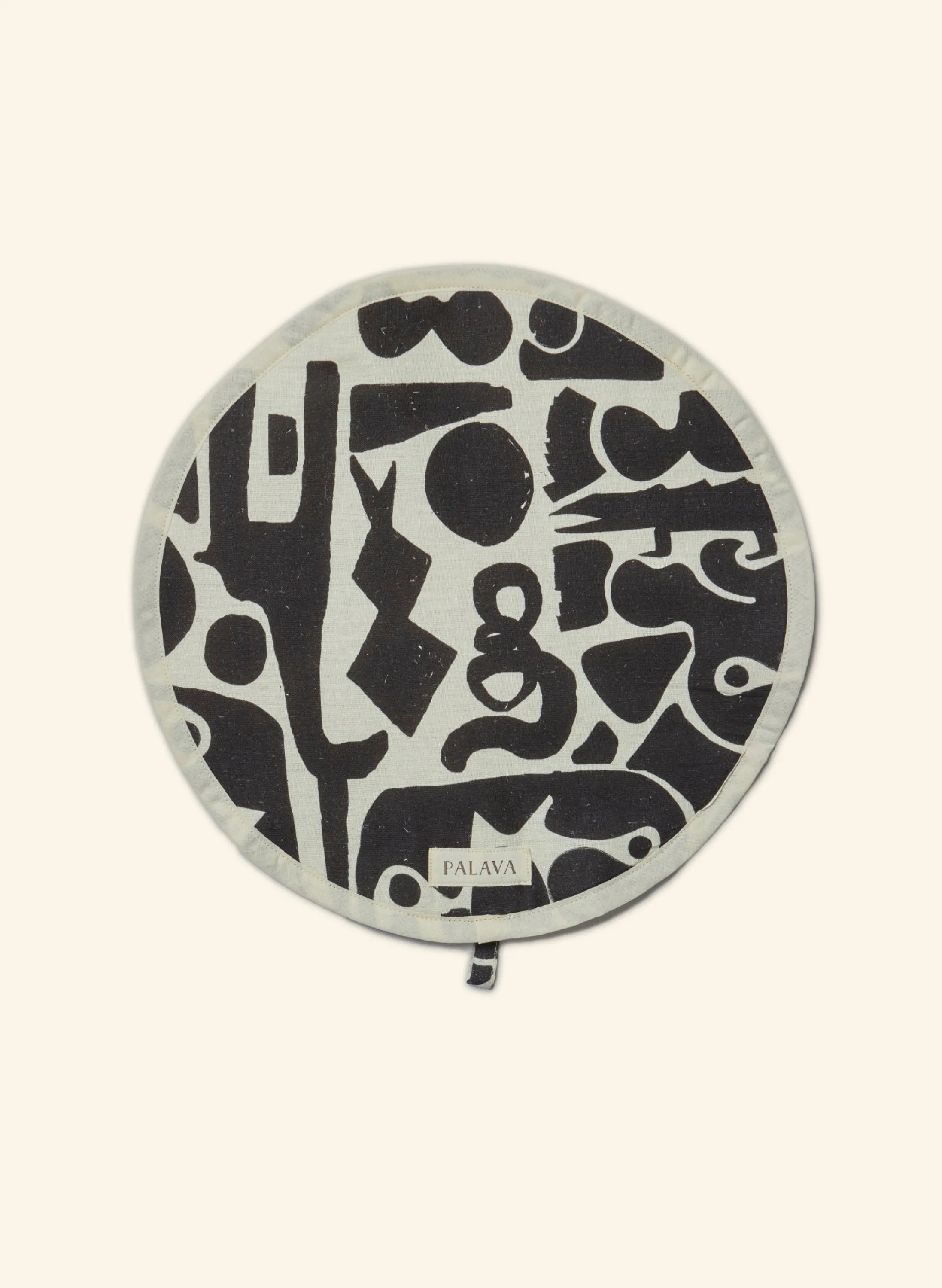 Palava Aga Cover / Placemat - Black Cave Store