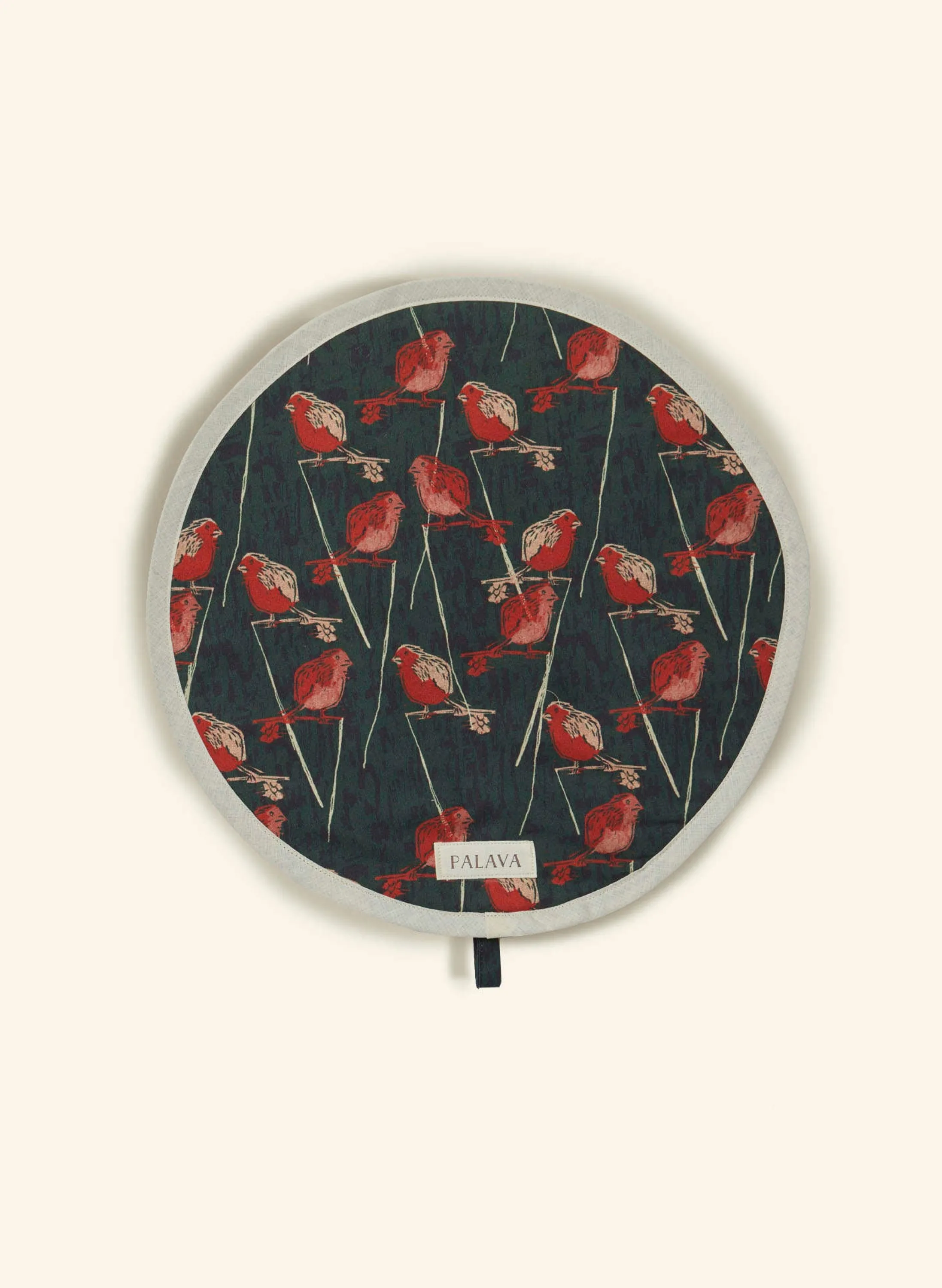 Palava Aga Cover / Placemat - Forest Green Robin Fashion