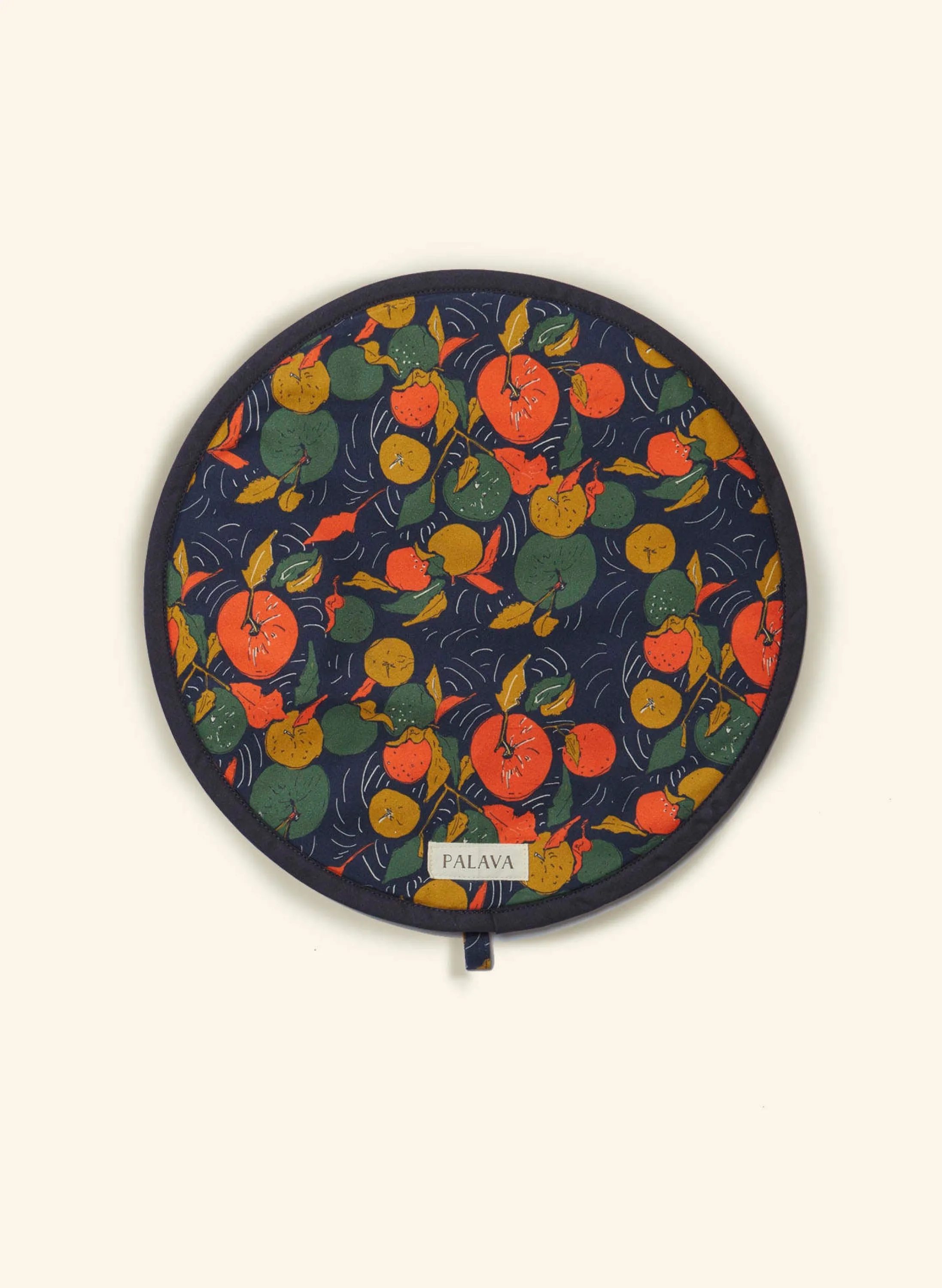 Palava Aga Cover / Placemat - Navy Apple Orchard Discount