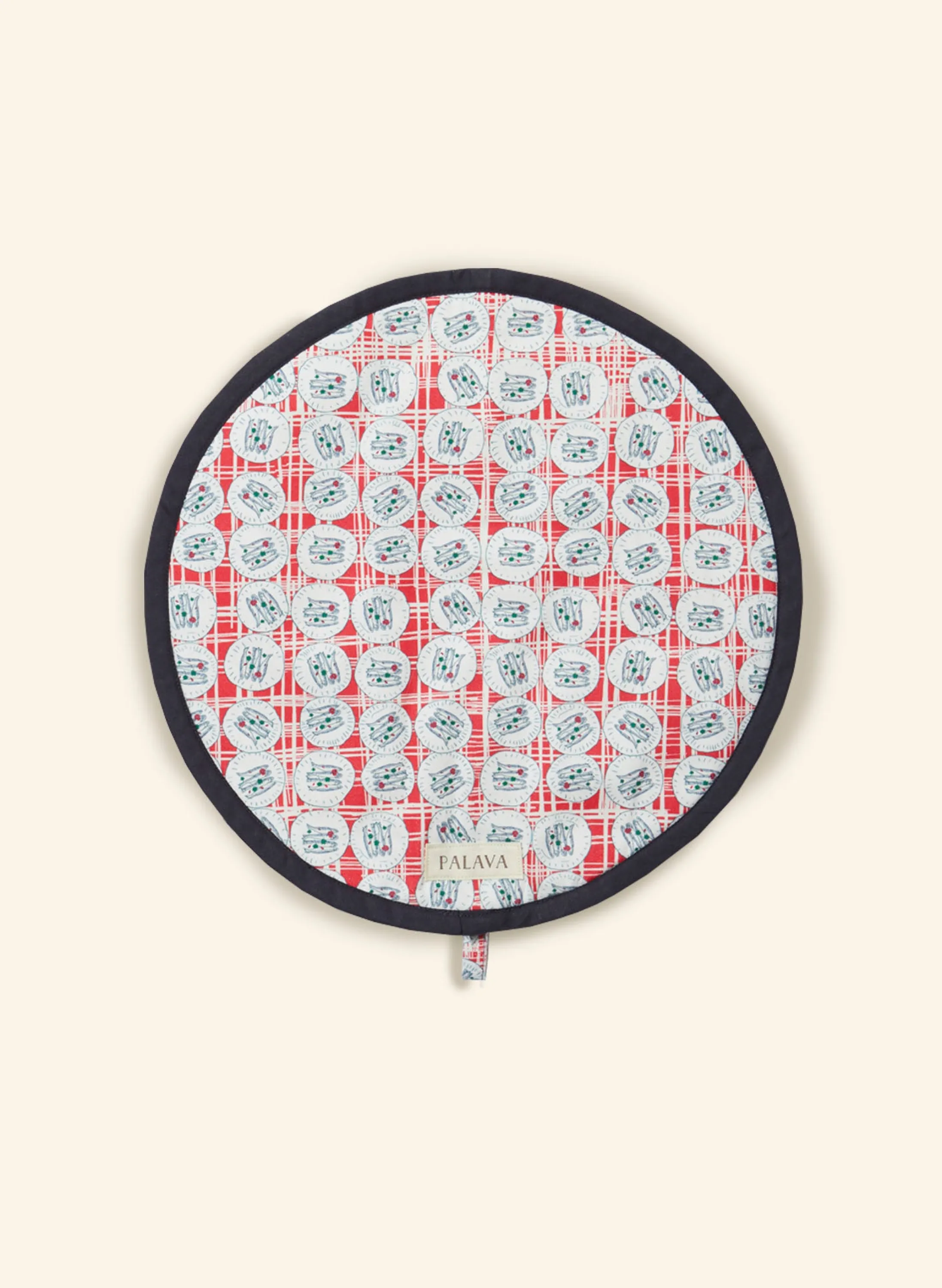 Palava Aga Cover / Placemat - Red Sardines Flash Sale