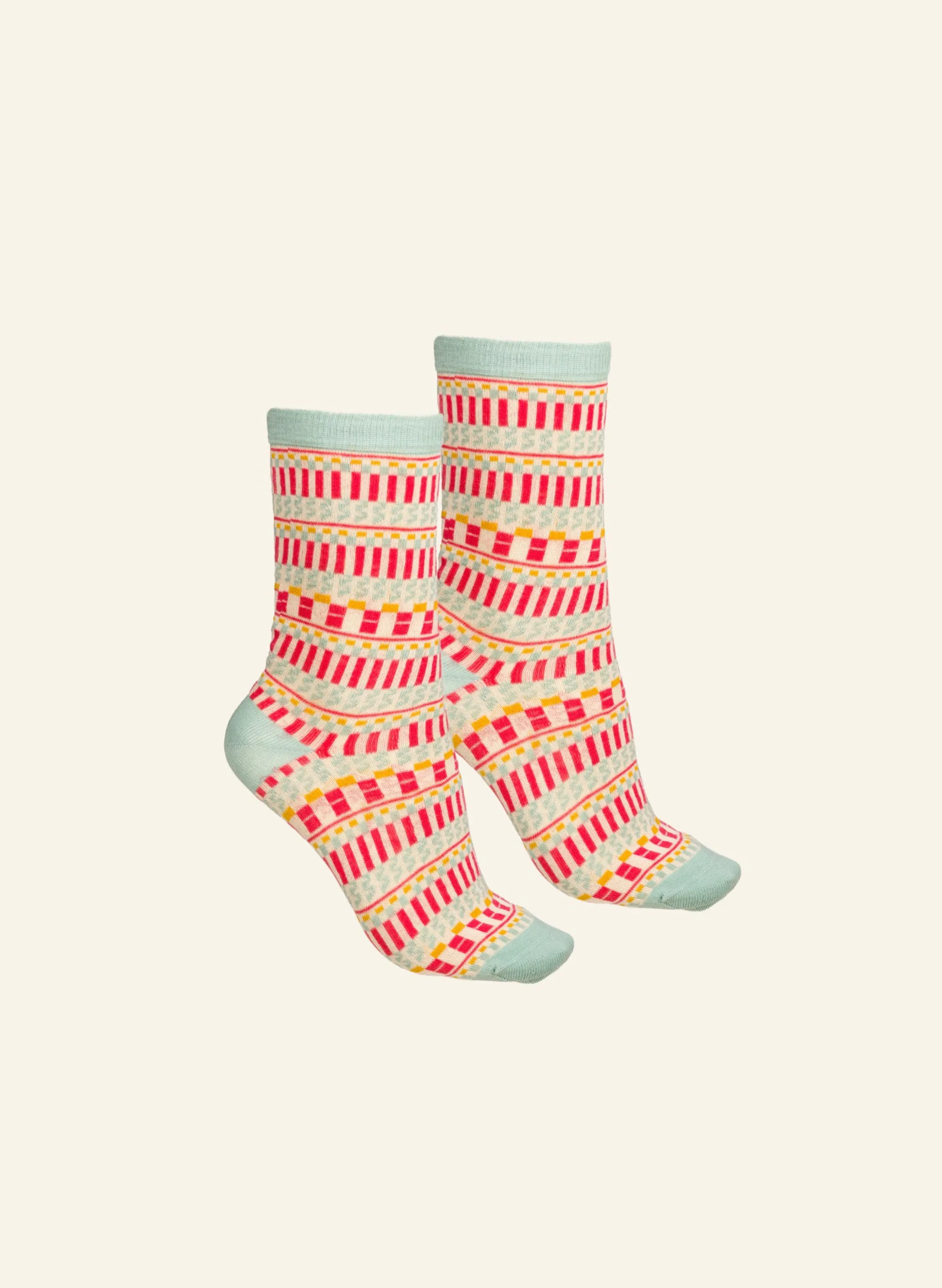 Palava Ankle Socks - Turquoise Taco Hot