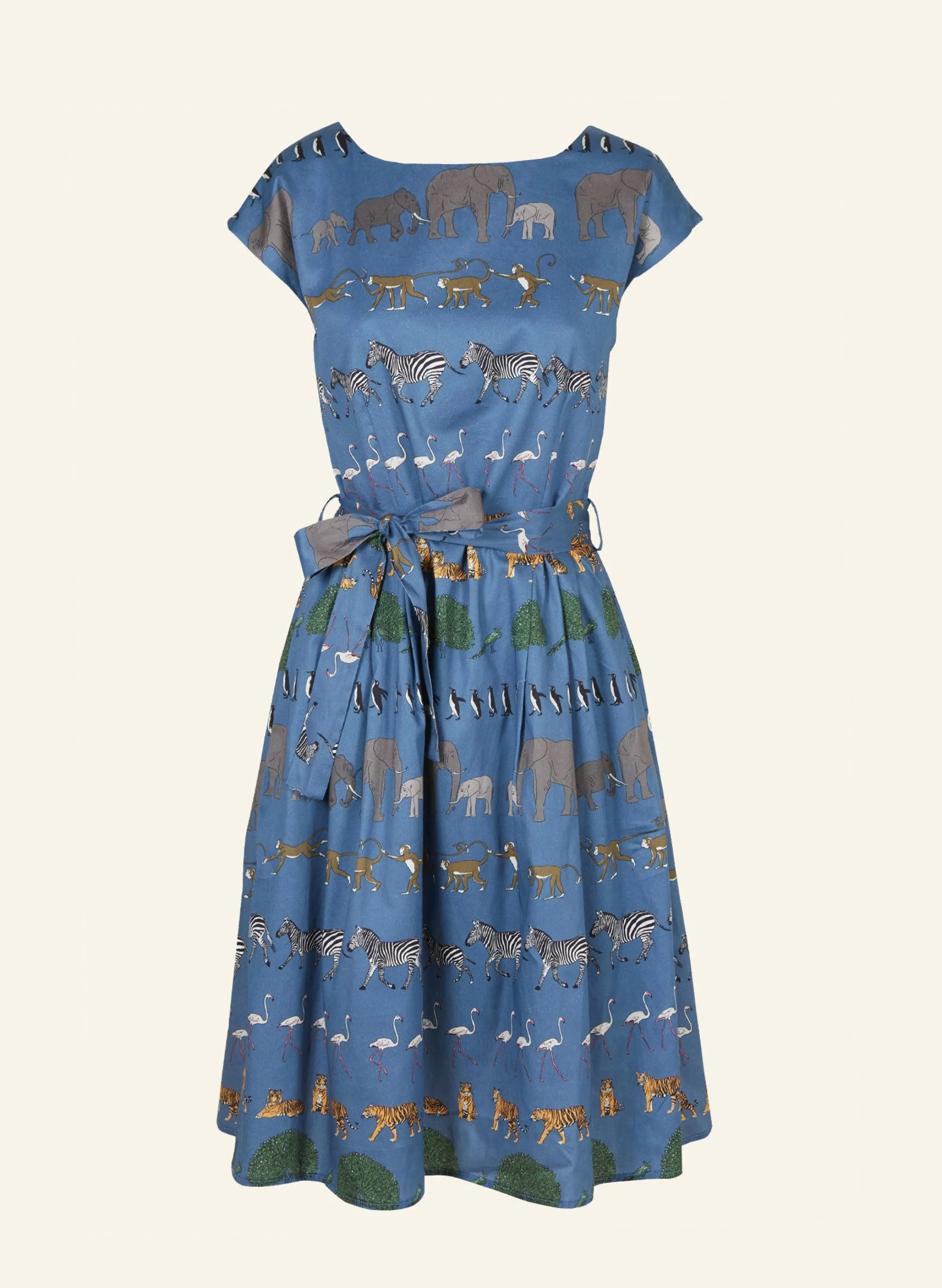 Palava Beatrice Cap - Blue Walking Zoo Dress Store