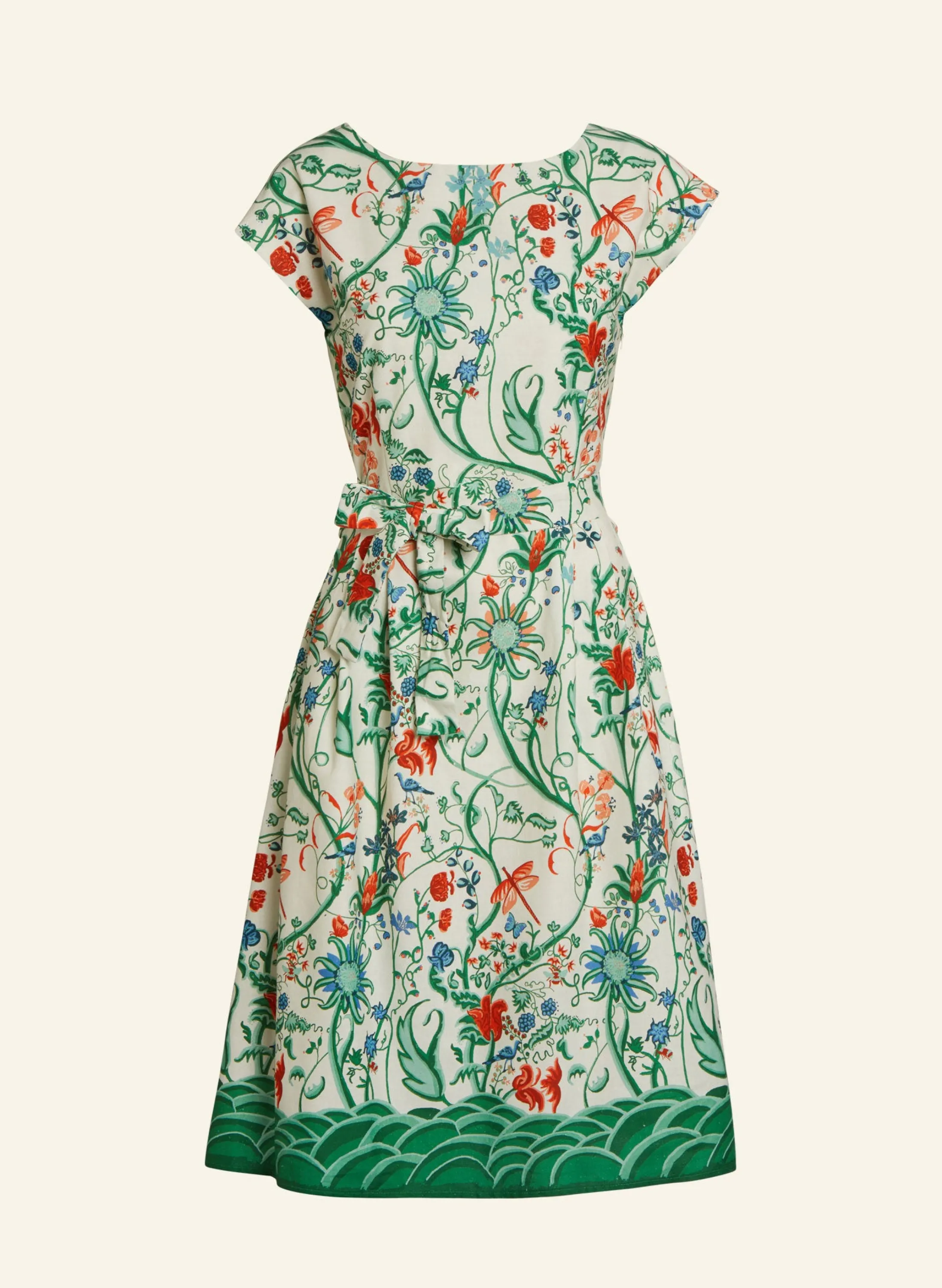 Palava Beatrice Cap - Ivory Tapestry Dress Flash Sale