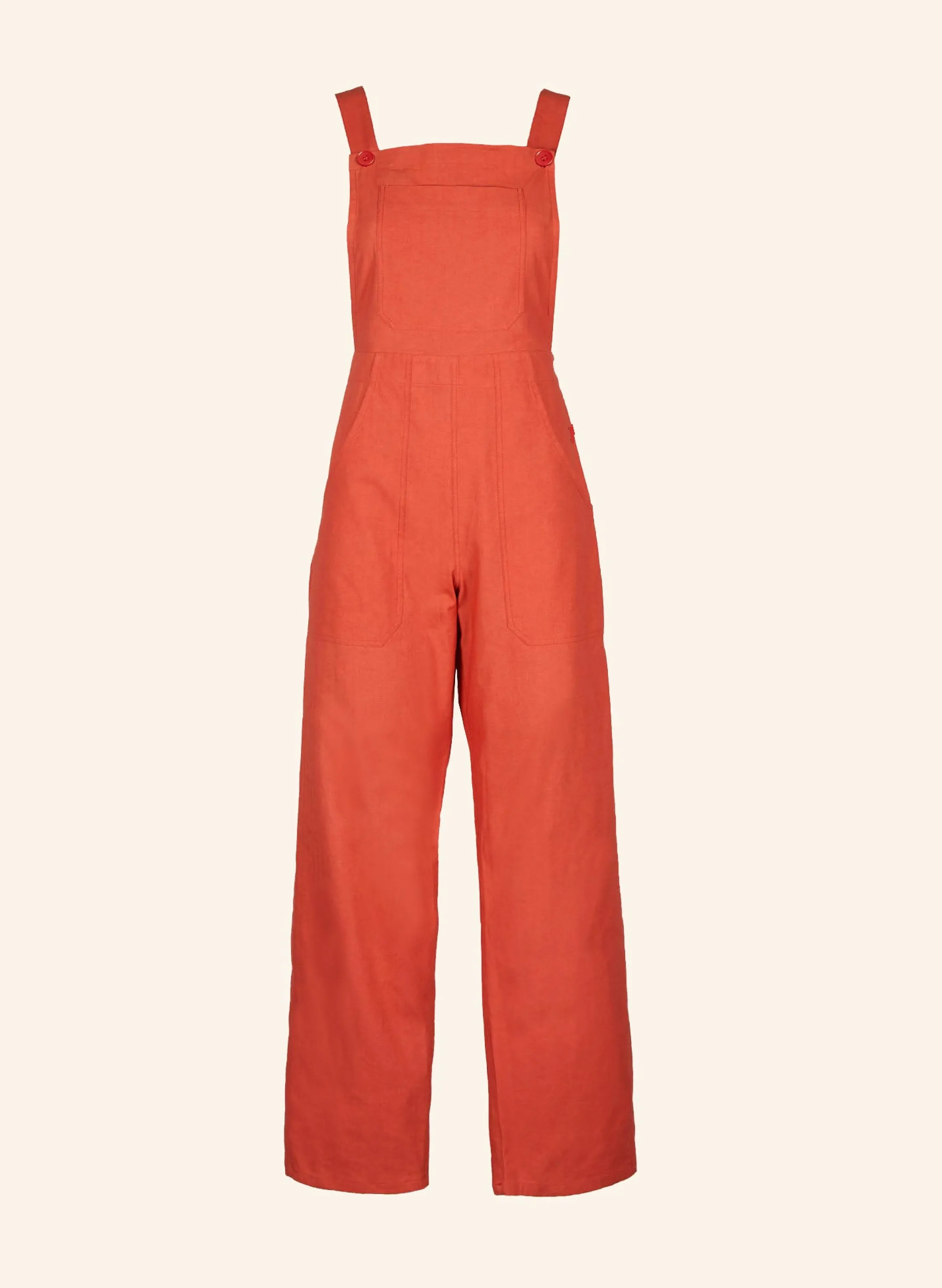 Palava Bonnie - Burnt Orange Dungarees New
