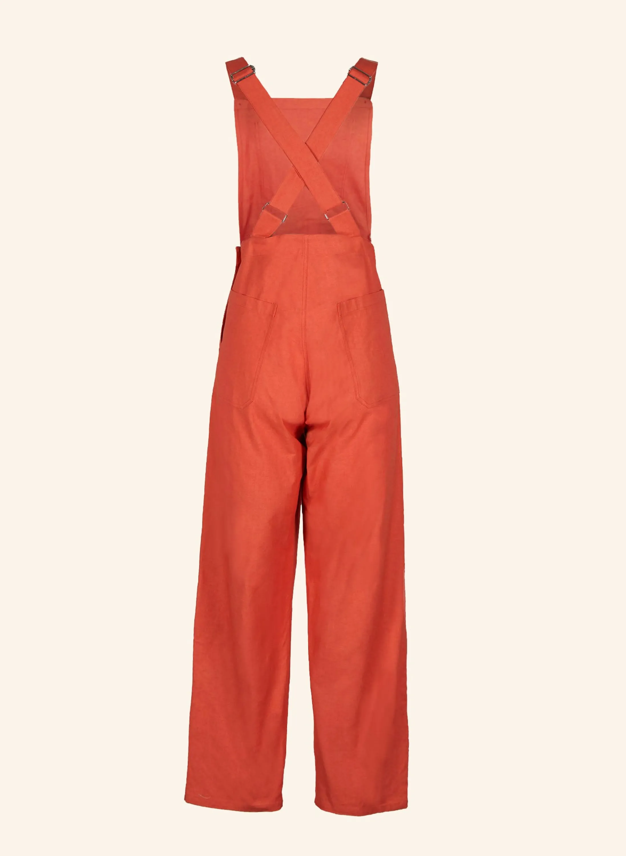 Palava Bonnie - Burnt Orange Dungarees New