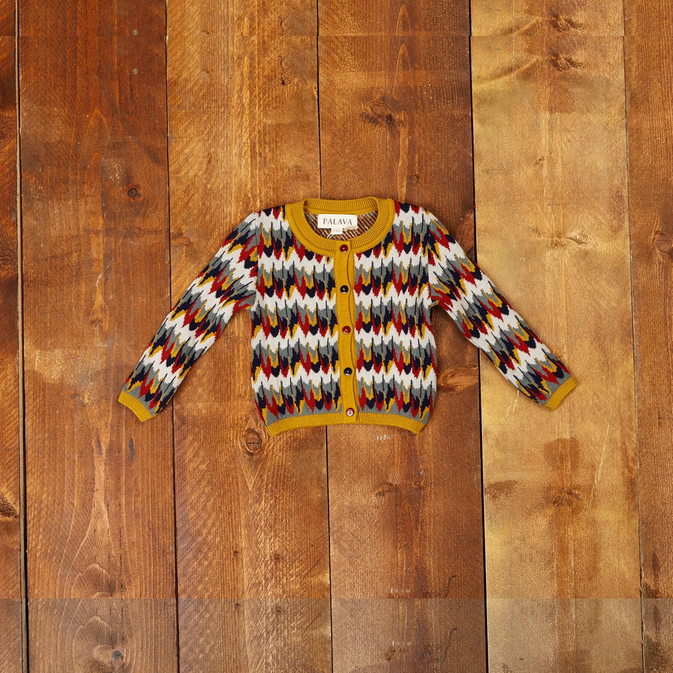Palava Children's Cardigan - Marbled Feathers Sale