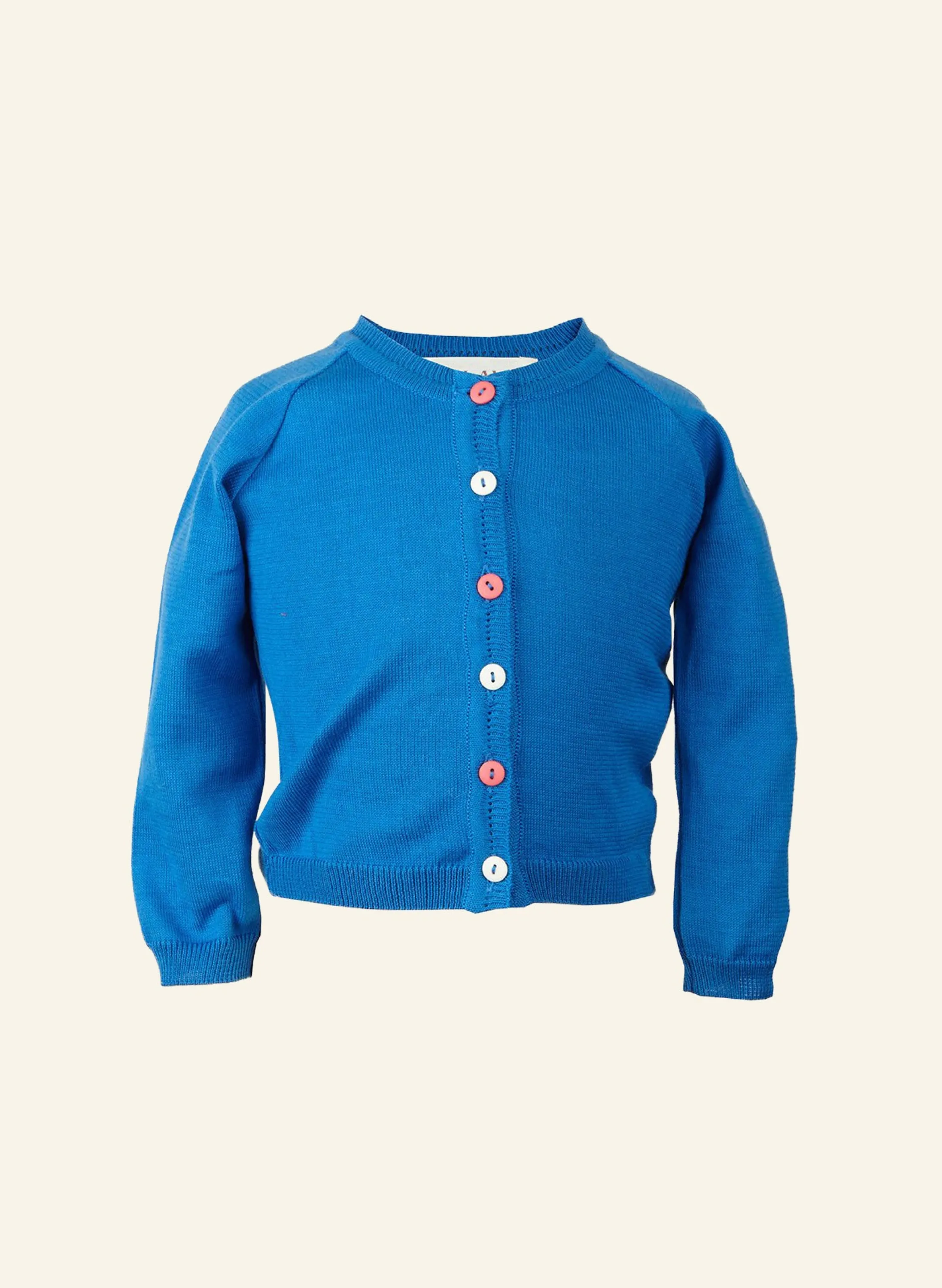 Palava Children's Classic Cardigan - Royal Blue Flash Sale