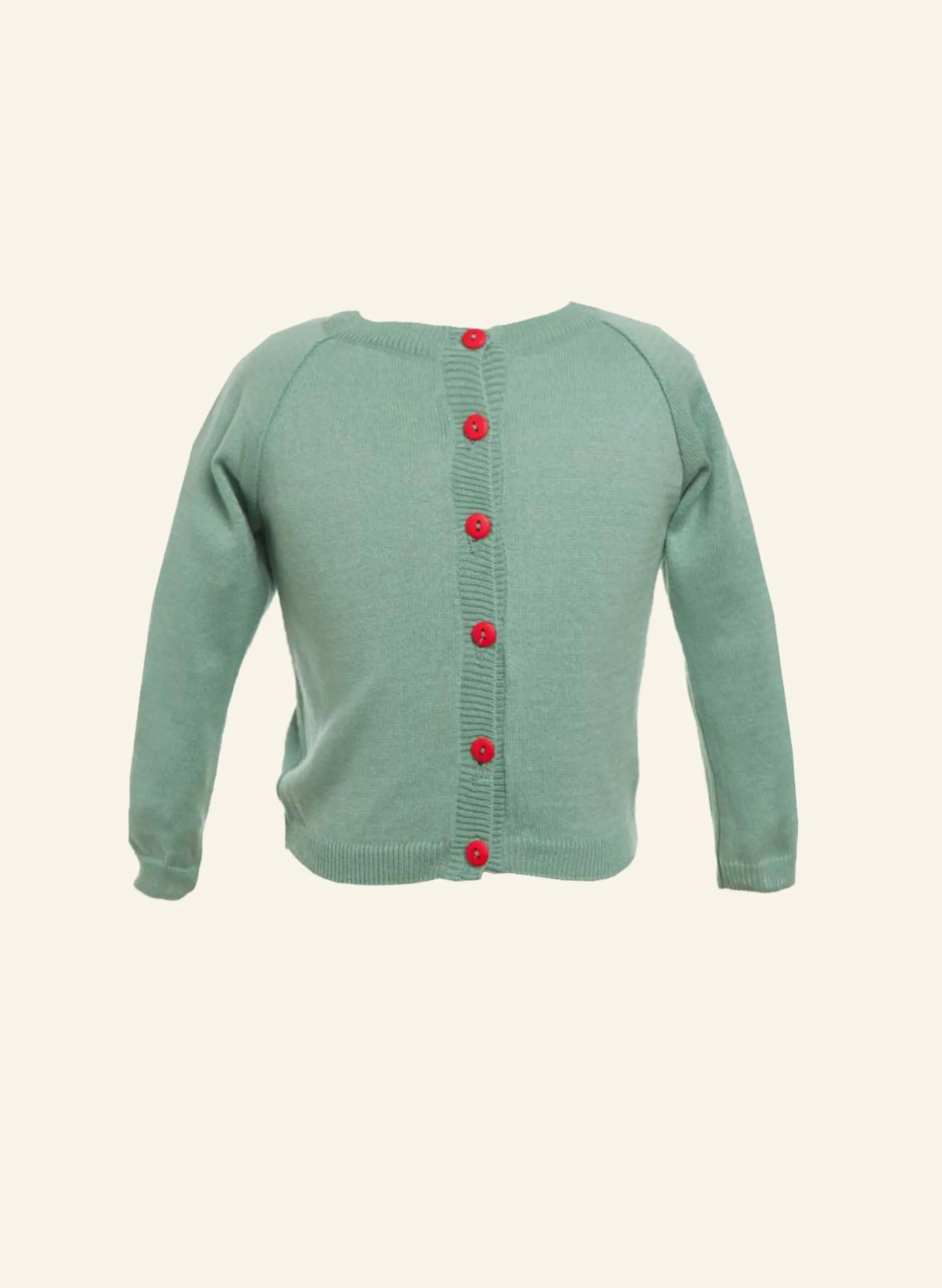 Palava Children's Classic Cardigan - Sage Shop