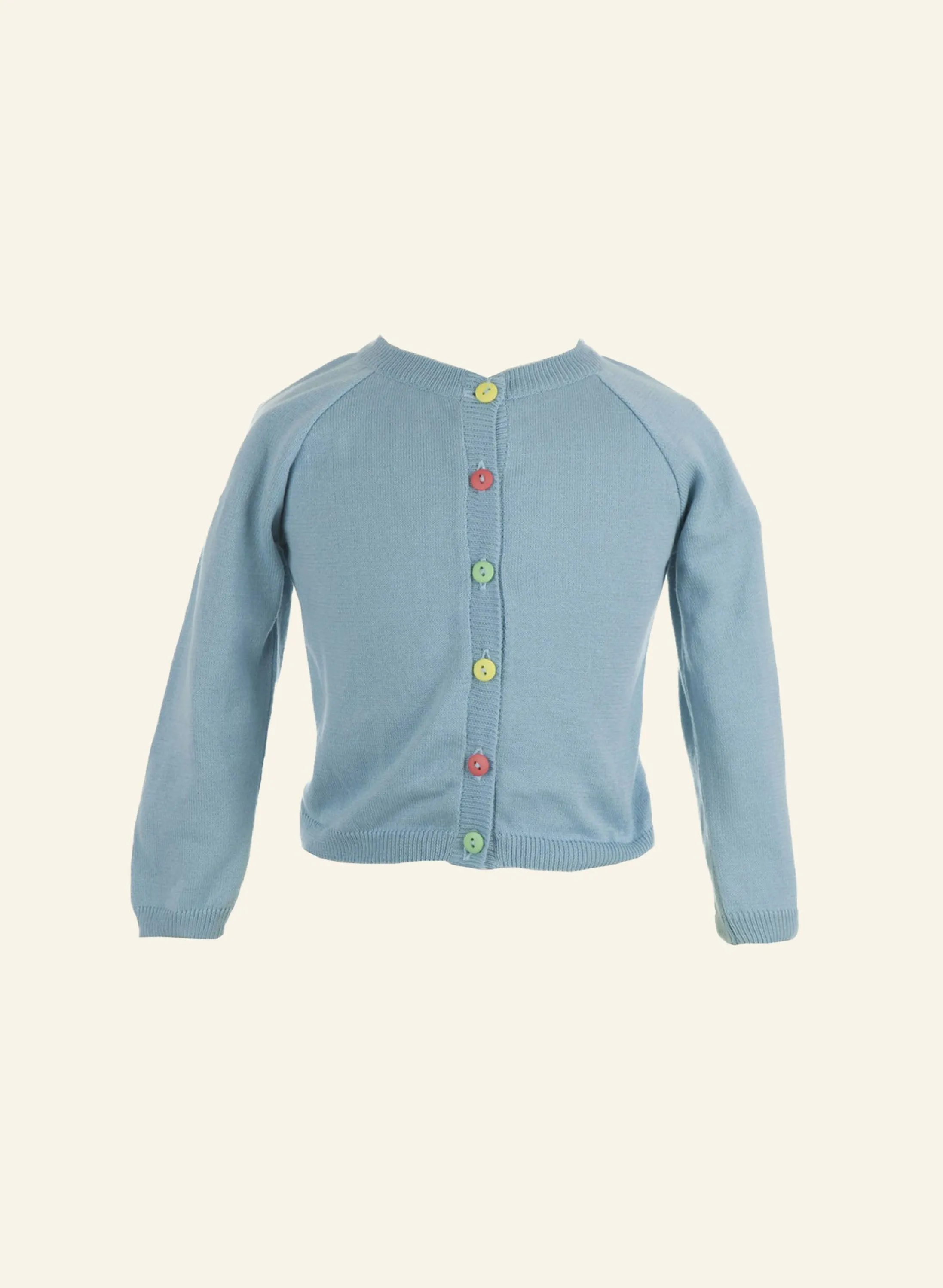Palava Children's Classic Cardigan - Sky Blue Sale