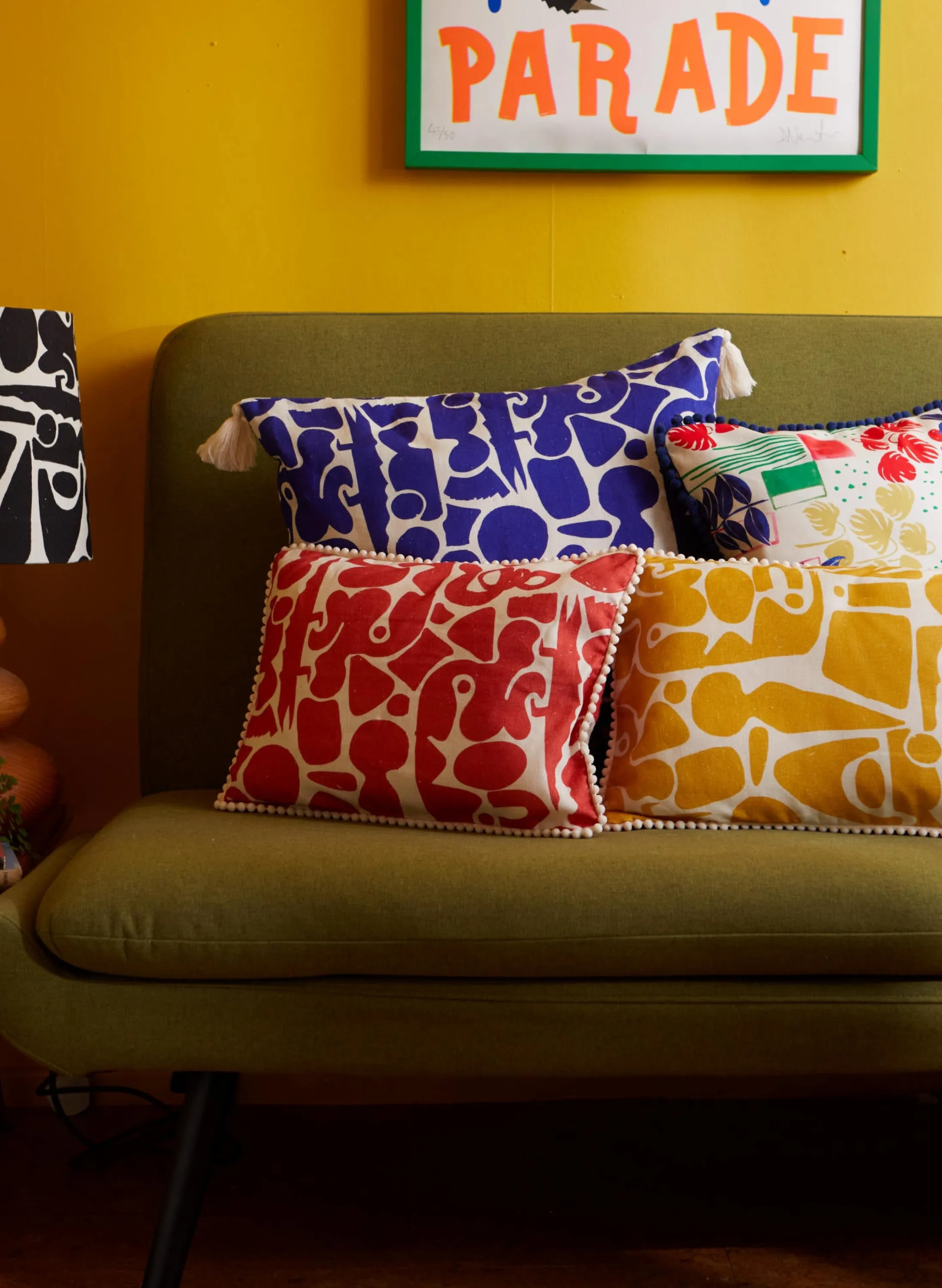 Palava Cushion Cover - Blue Cave Best