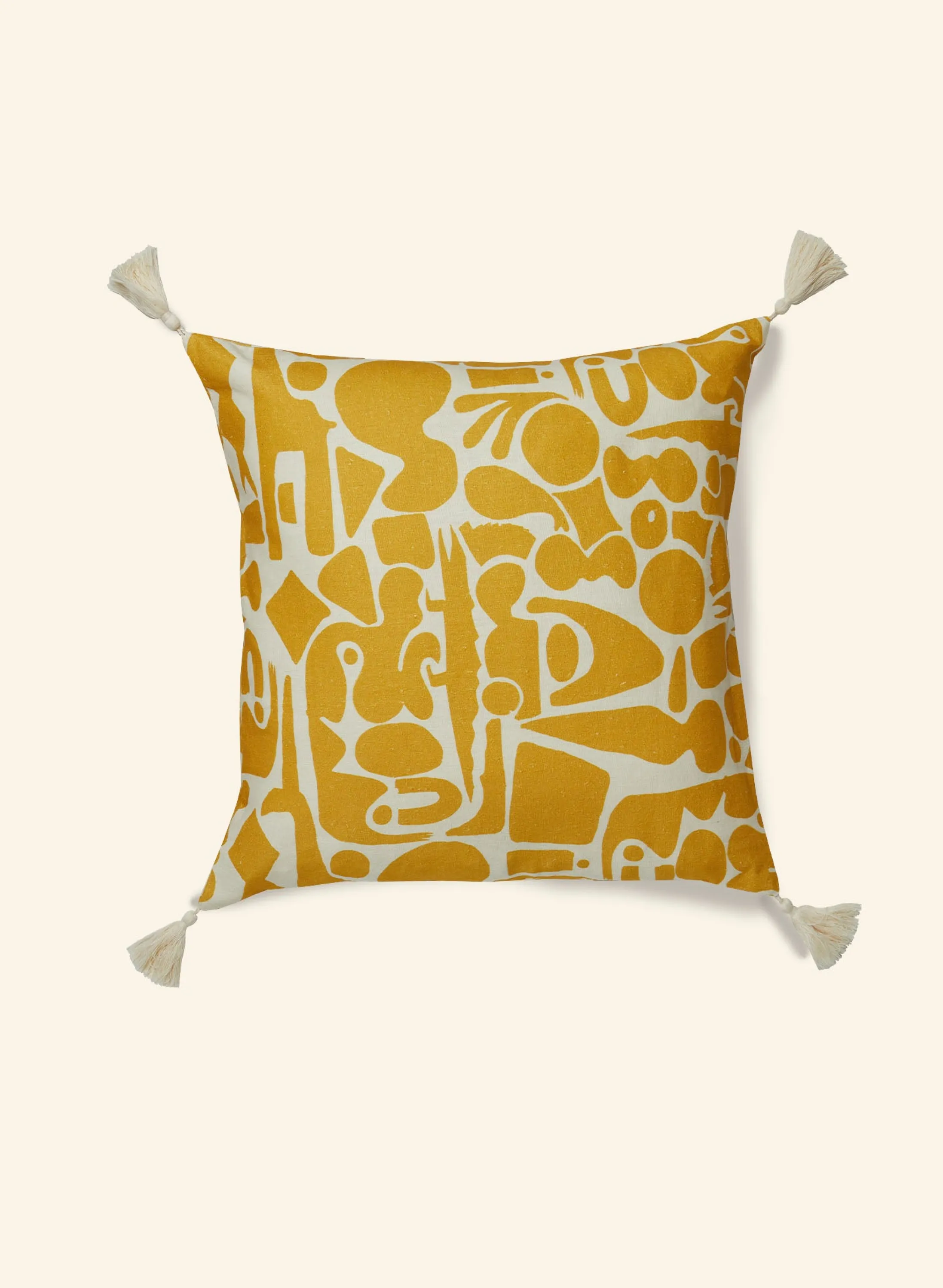 Palava Cushion Cover - Yellow Cave Outlet