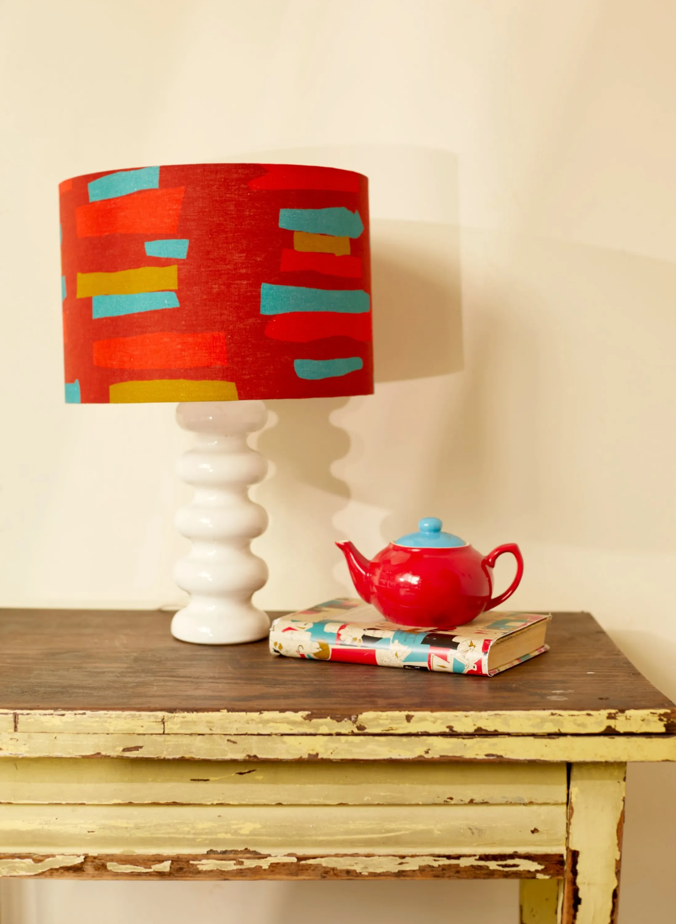 Palava Drum Lampshade - Rust Archive Best