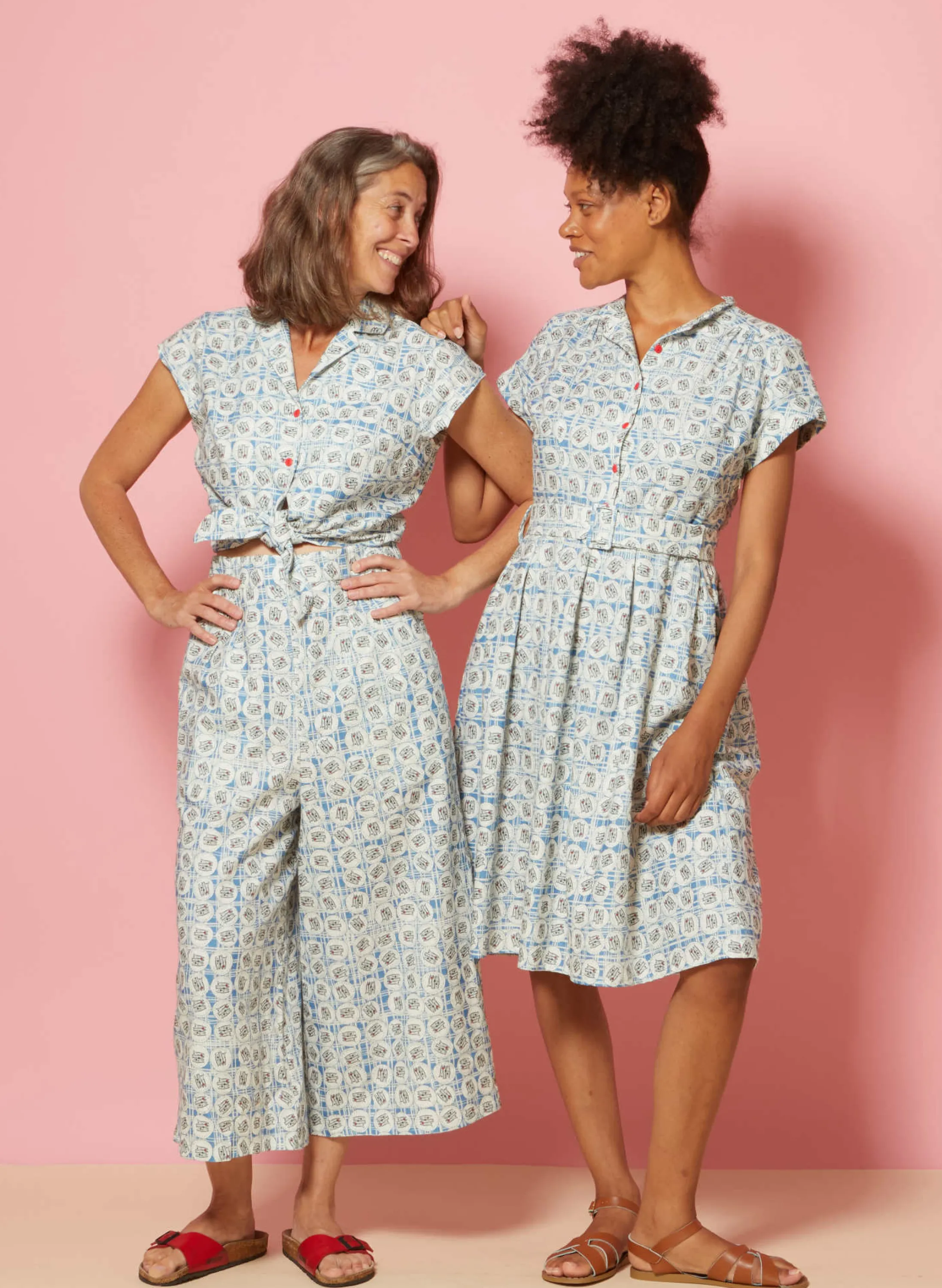 Palava Edith - Blue Sardines Culottes Store