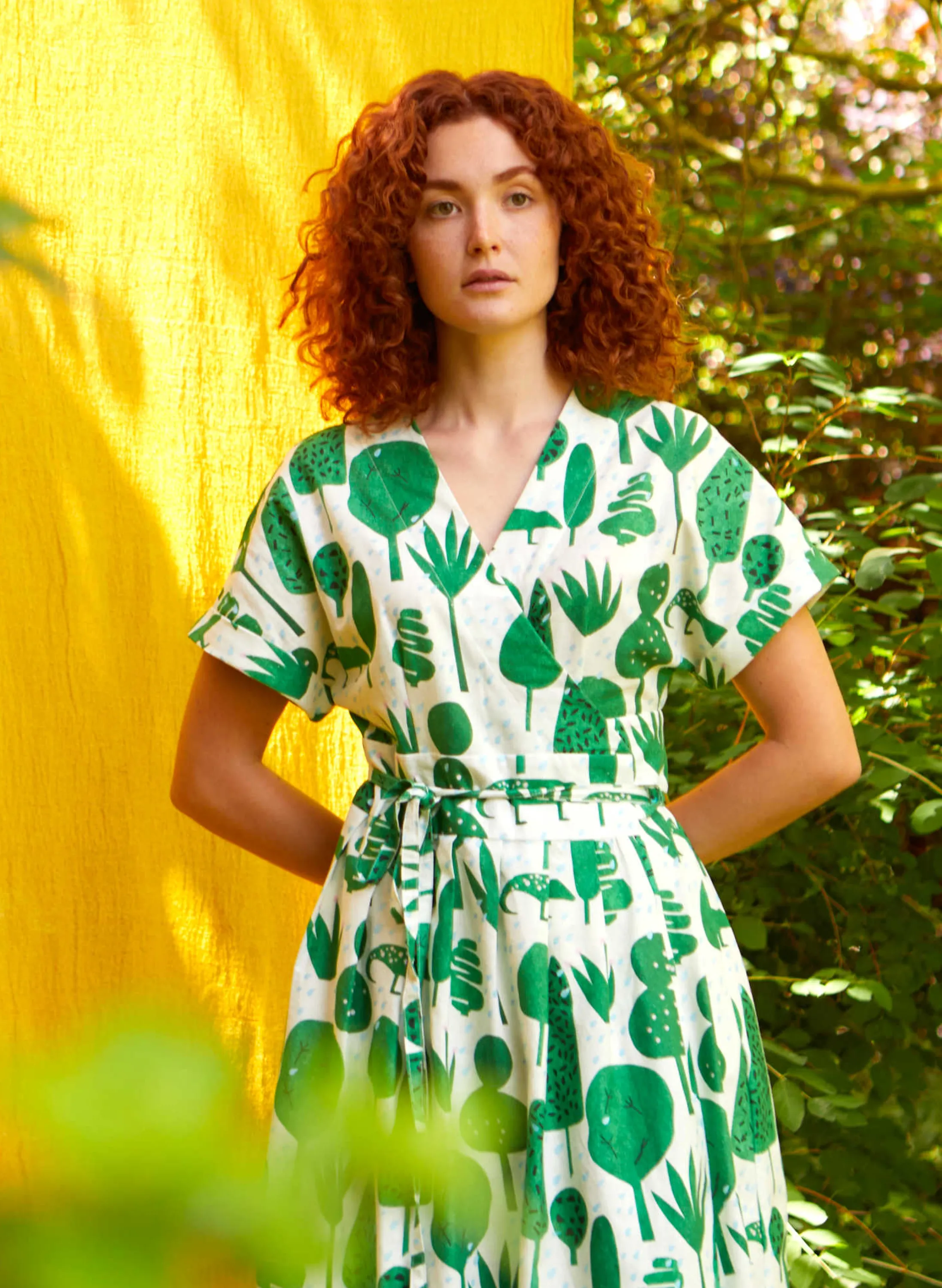 Palava Esme - Ivory Topiary Dress New