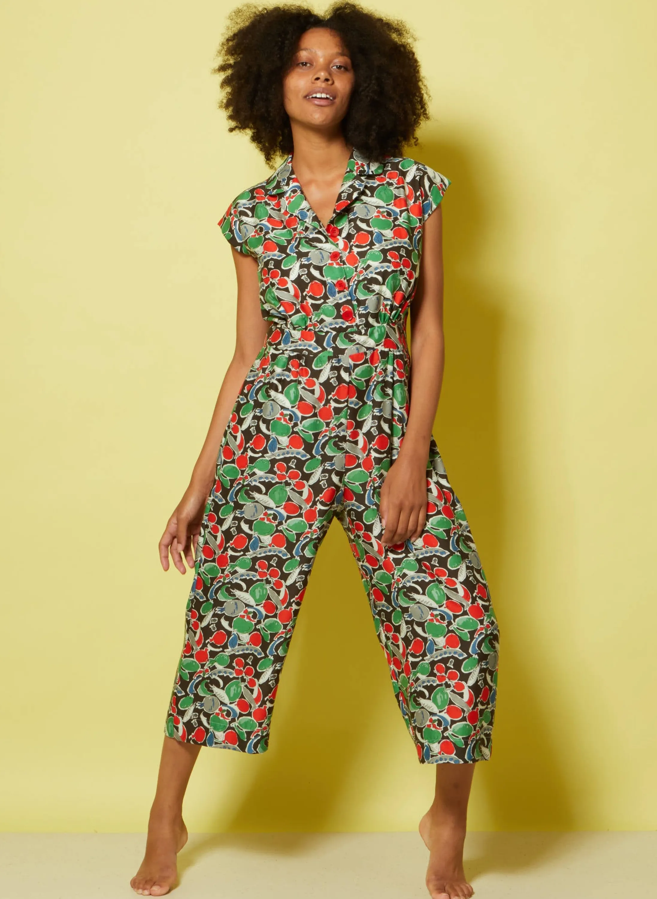 Palava Francesca - Black Grow Your Own Jumpsuit Sale