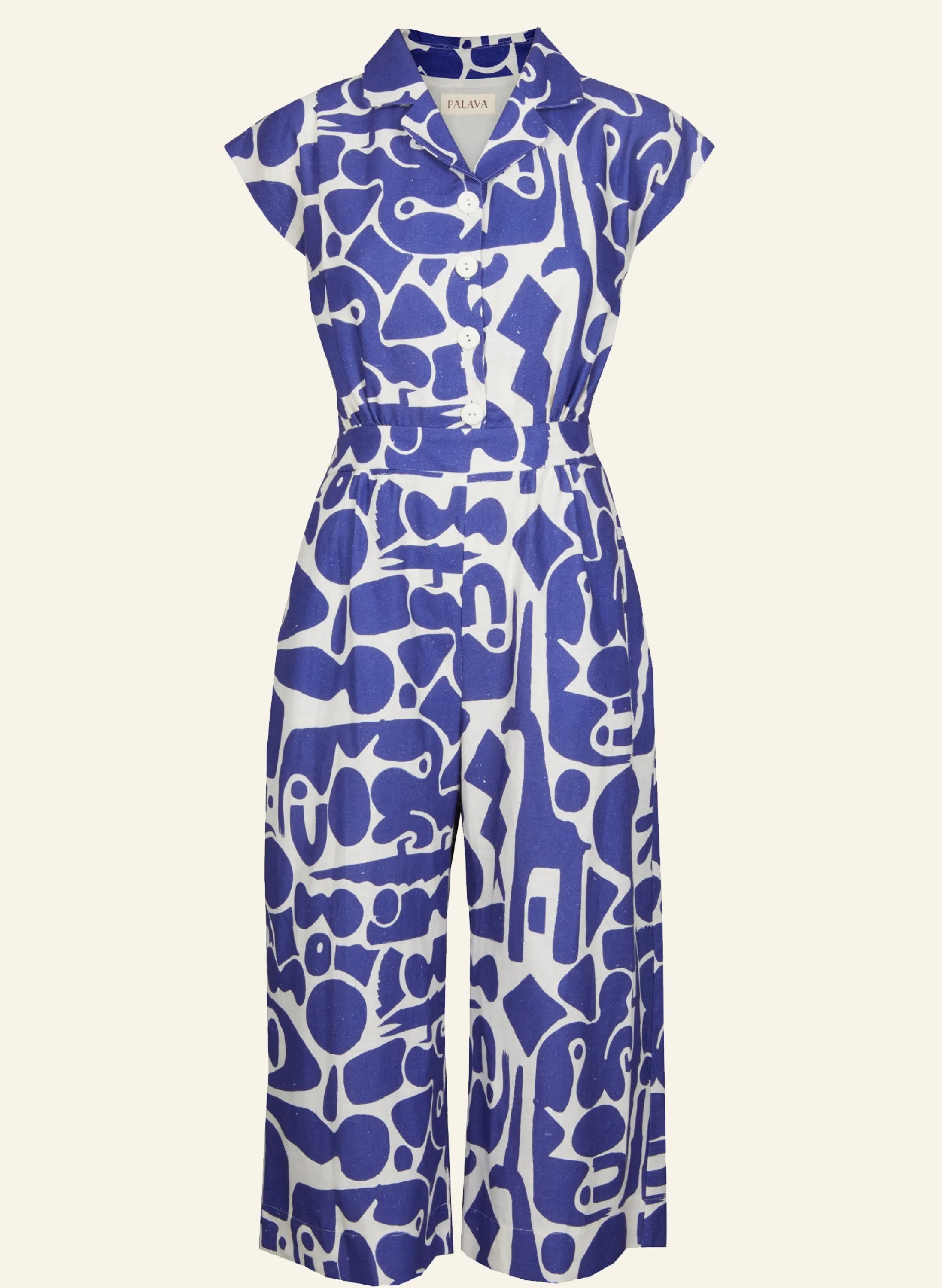 Palava Francesca - Blue Cave Jumpsuit Fashion