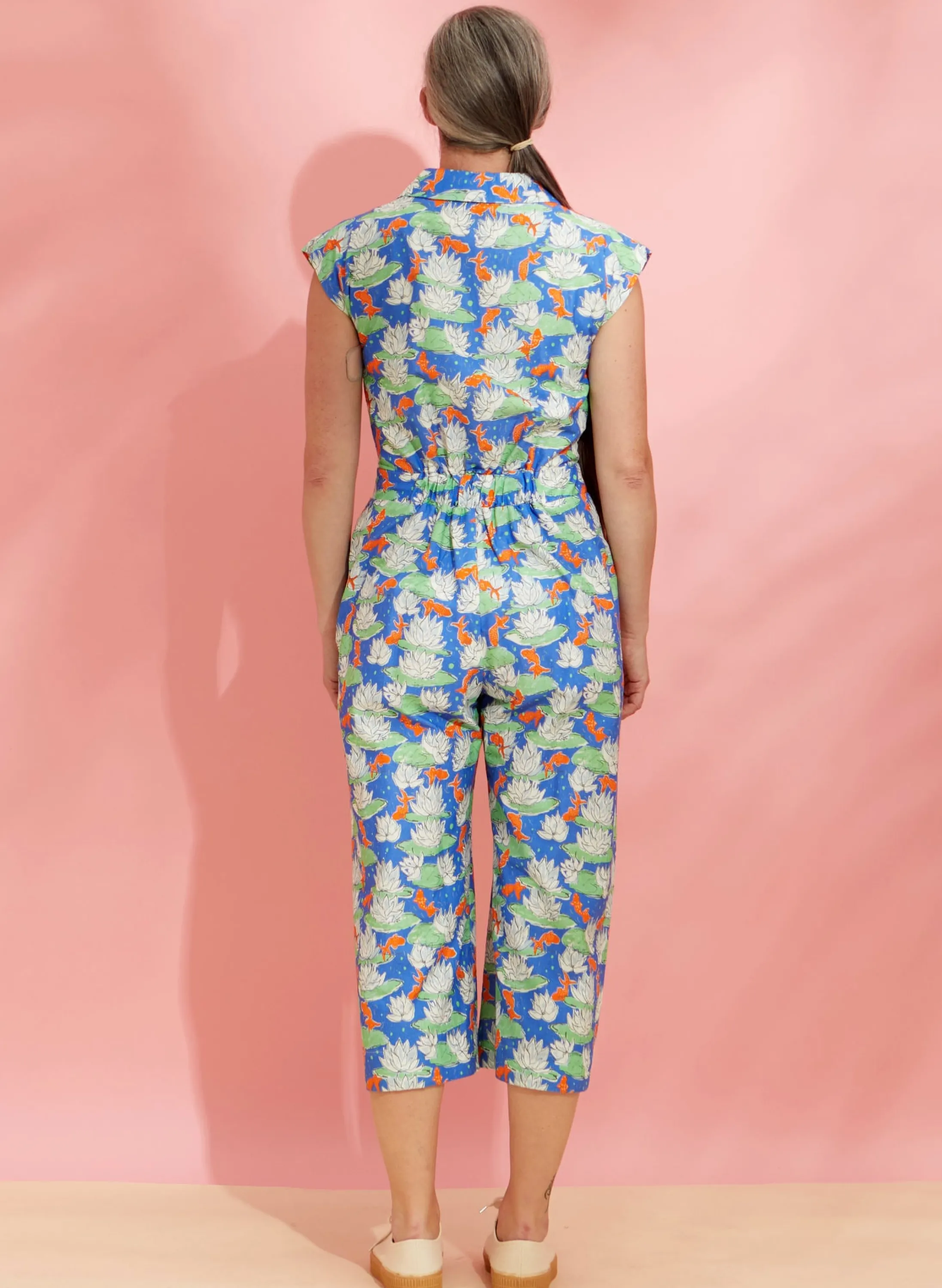 Palava Francesca - Blue Goldfish Jumpsuit Clearance