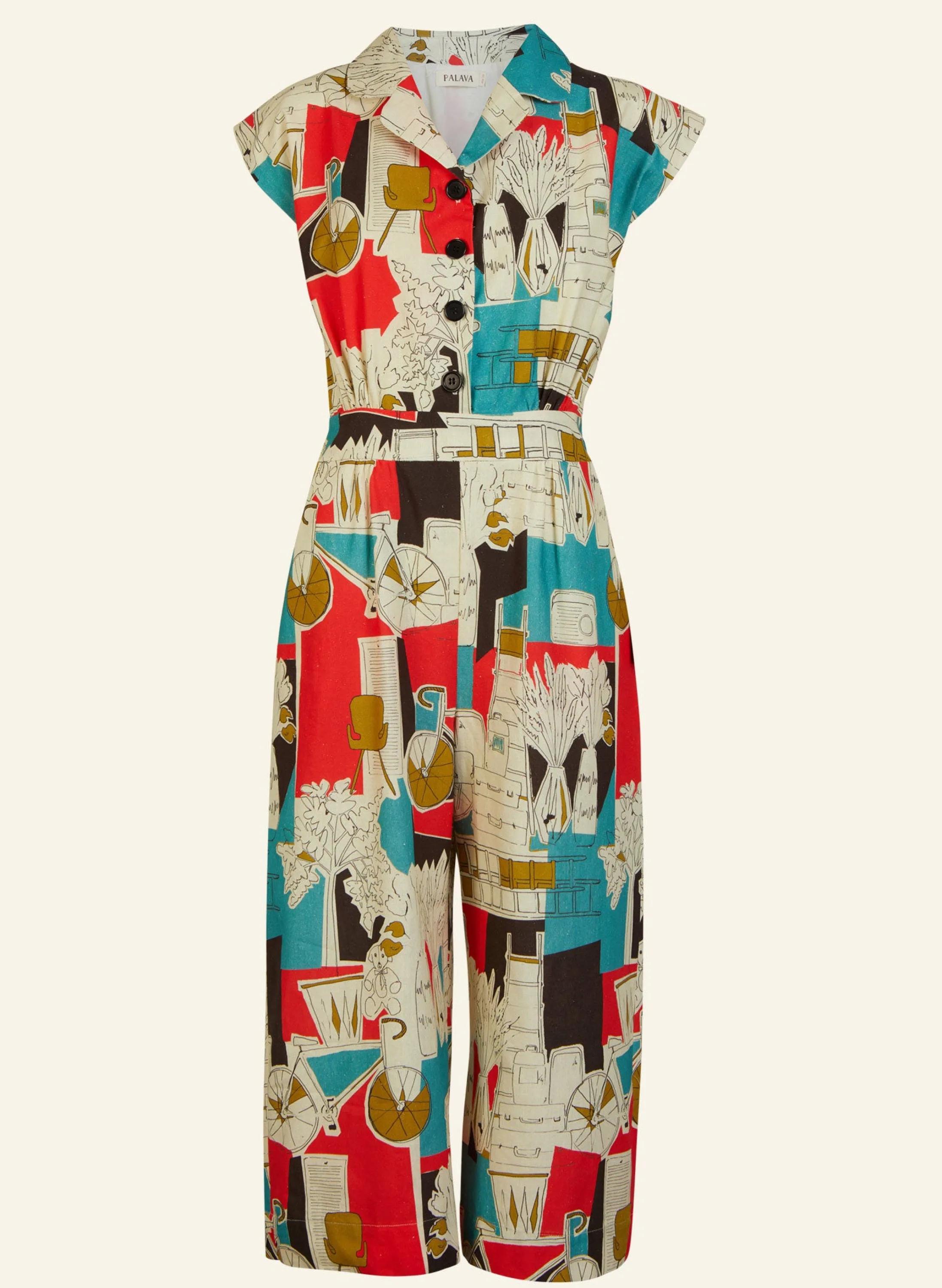 Palava Francesca - Bric-A-Brac Jumpsuit Online
