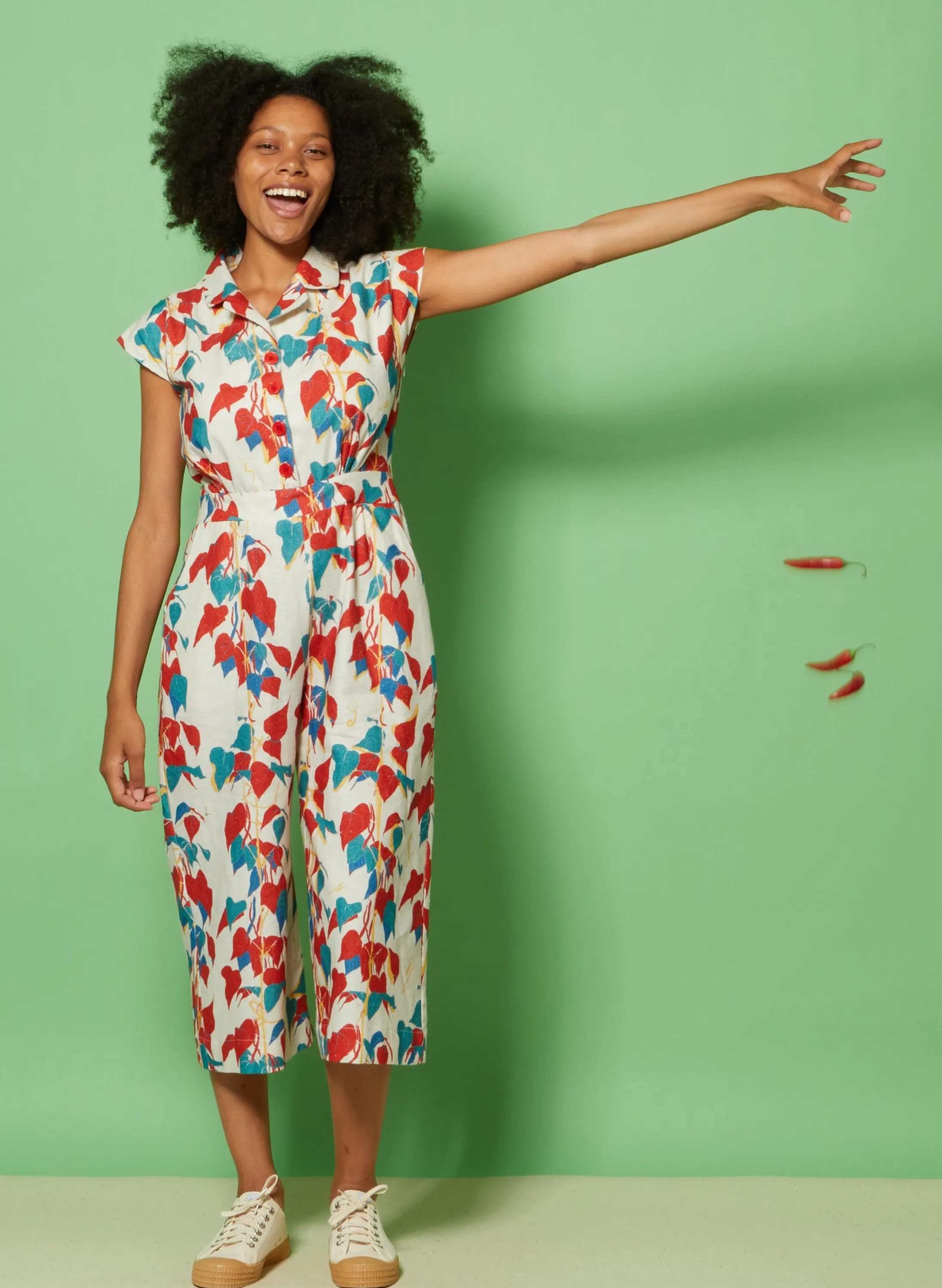 Palava Francesca - Red Chillies Jumpsuit Outlet