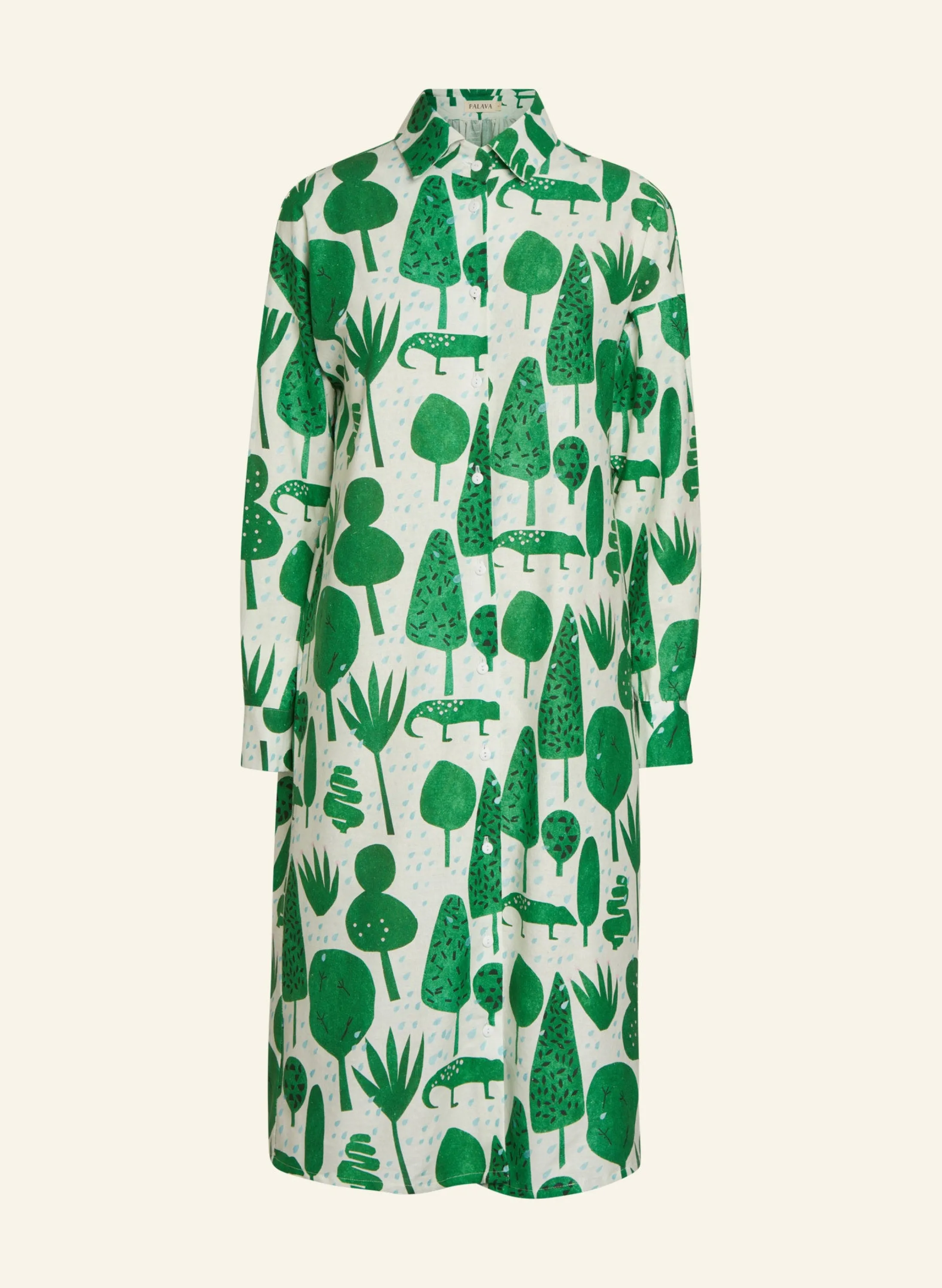Palava Izzy - Ivory Topiary Dress Cheap