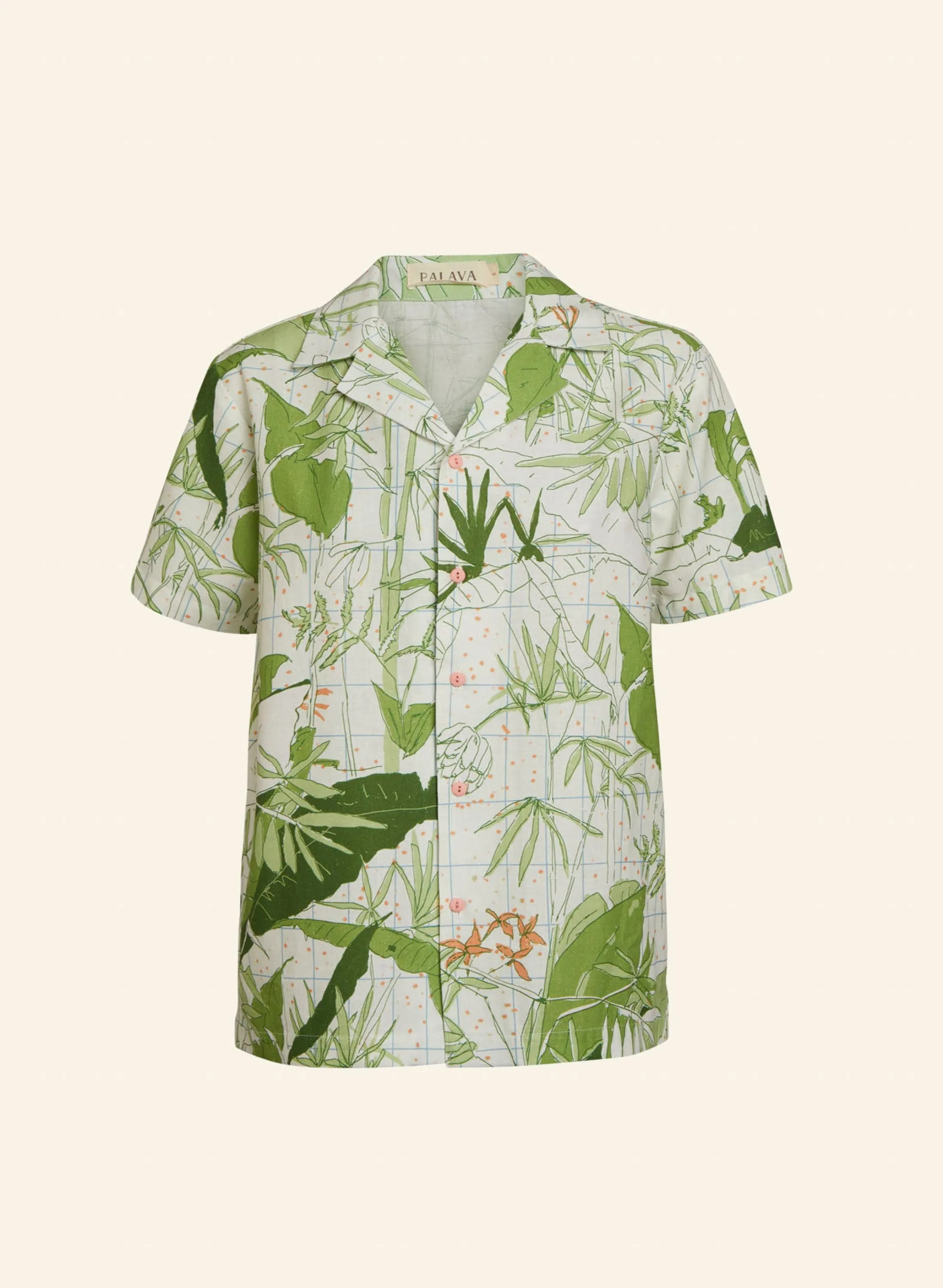 Palava Kit - Ivory Palm House Shirt Sale