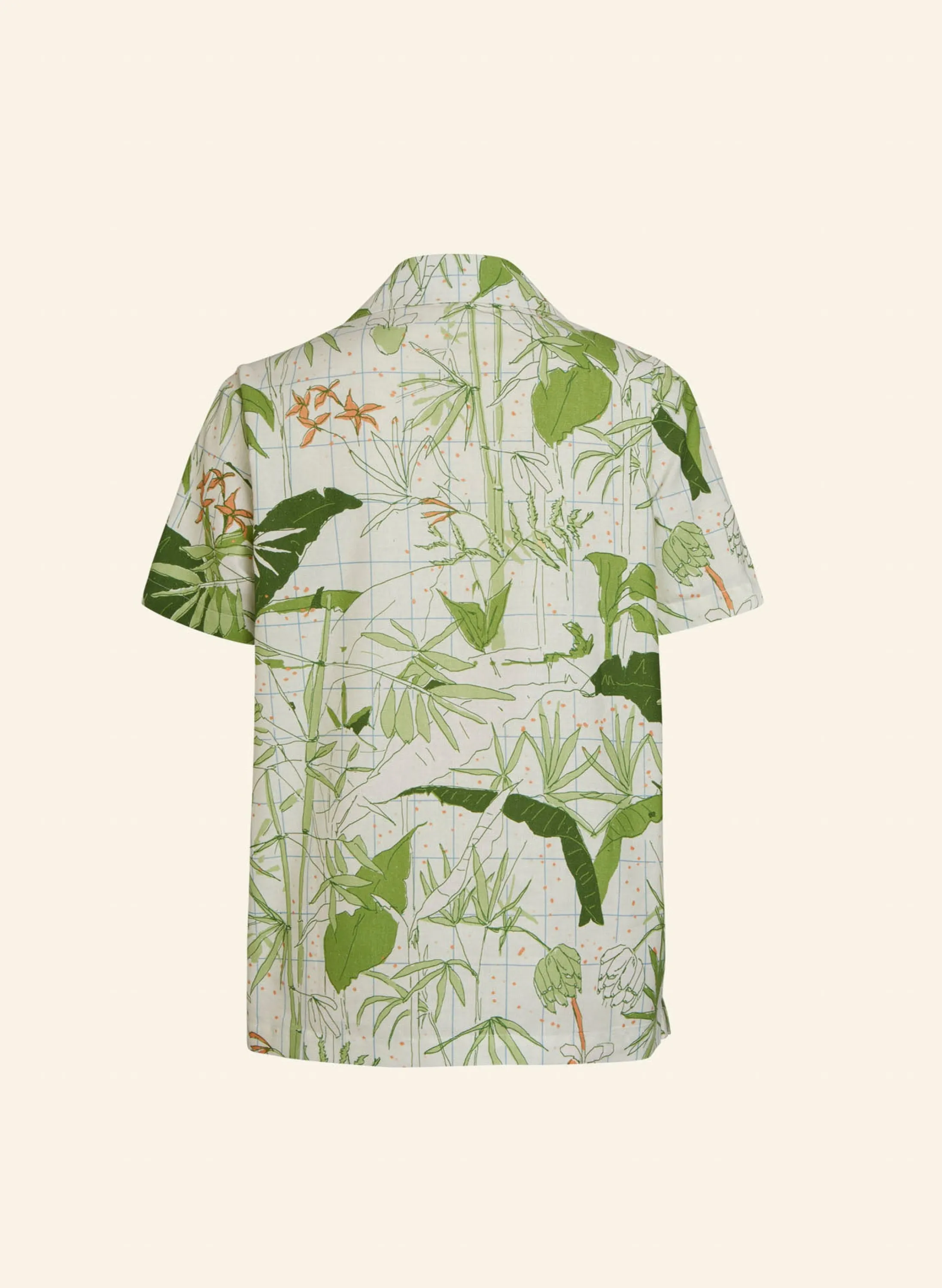 Palava Kit - Ivory Palm House Shirt Flash Sale