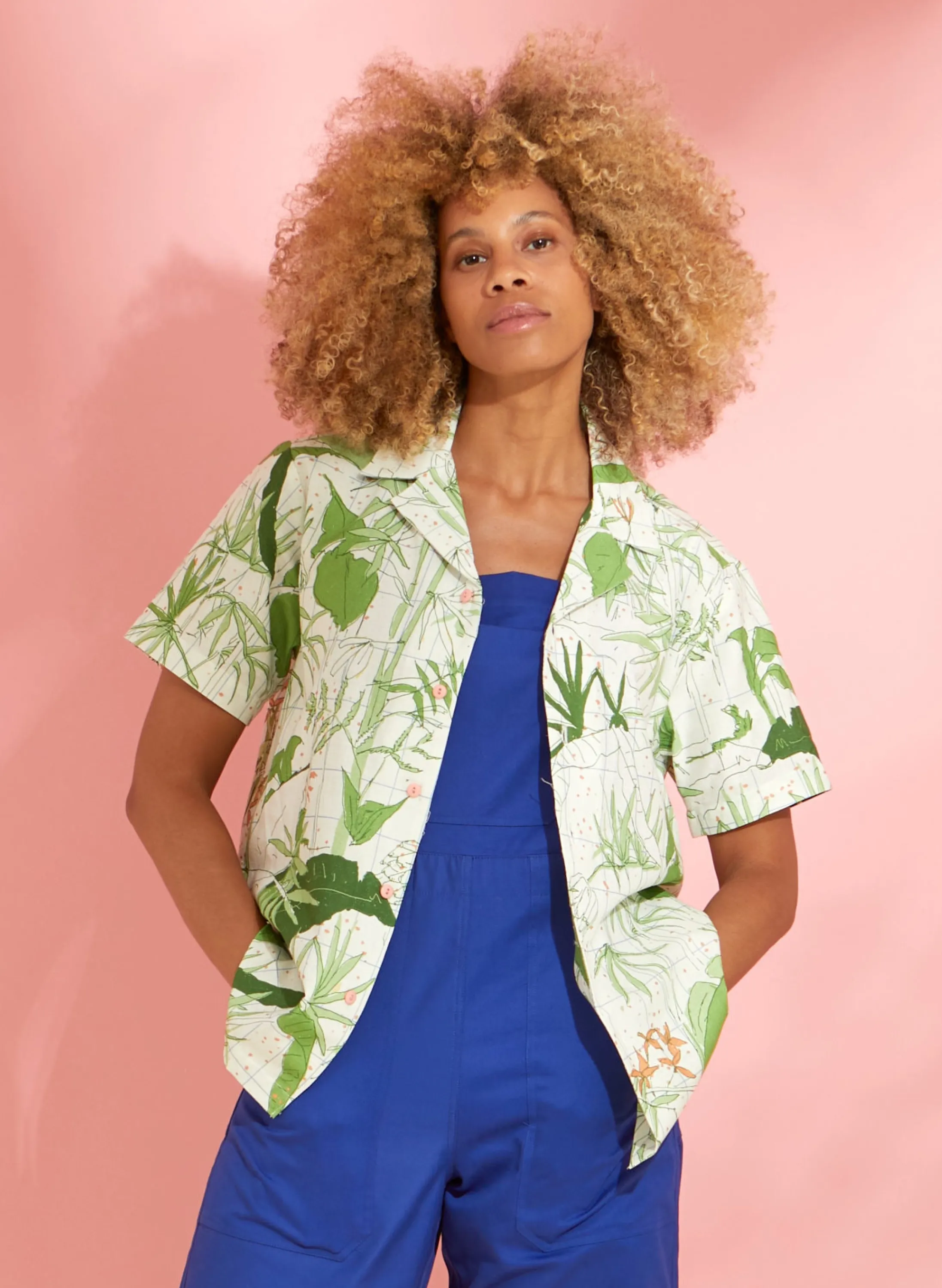 Palava Kit - Ivory Palm House Shirt Sale