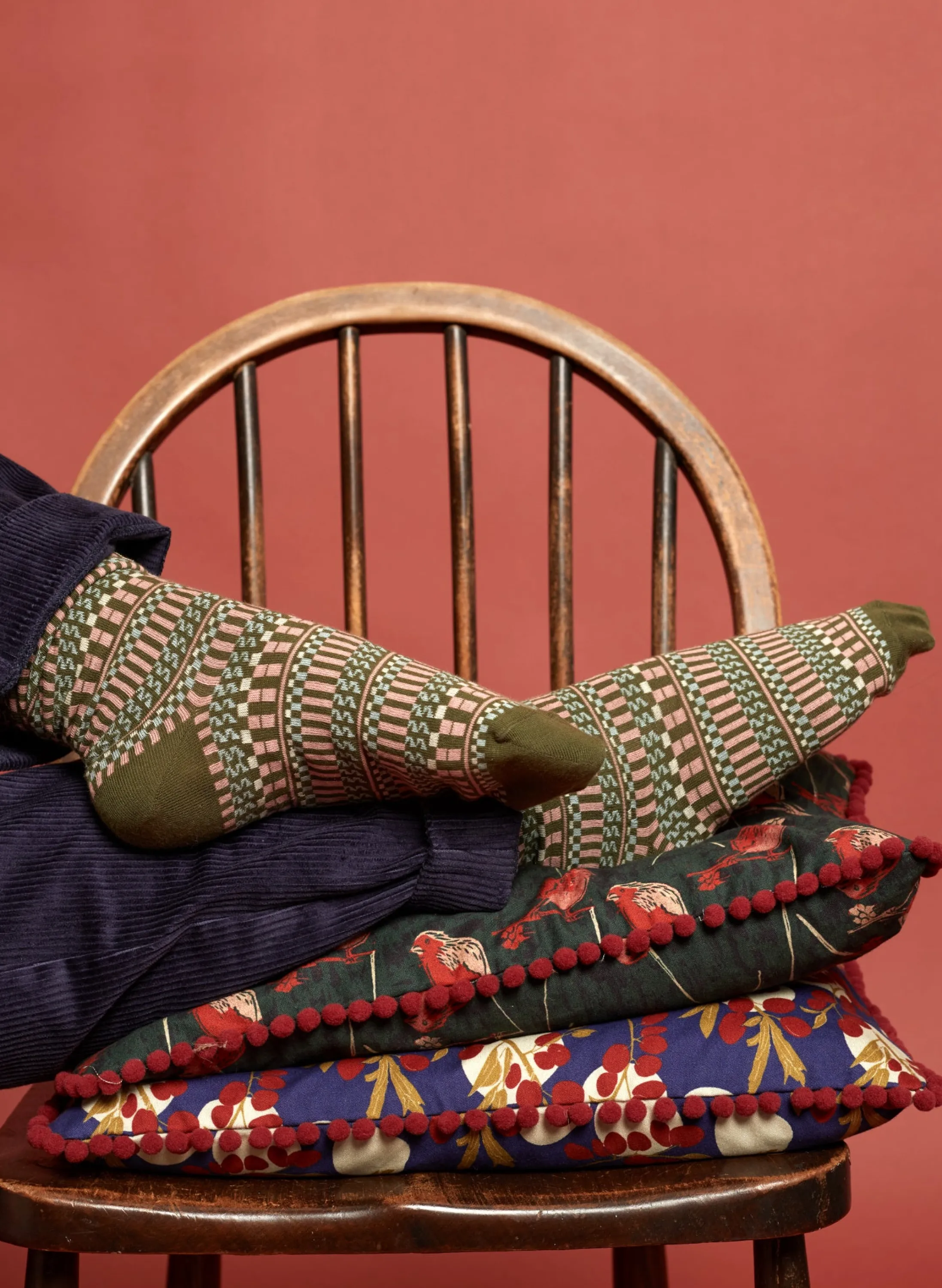 Palava Knee High Socks - Pink Taco Online