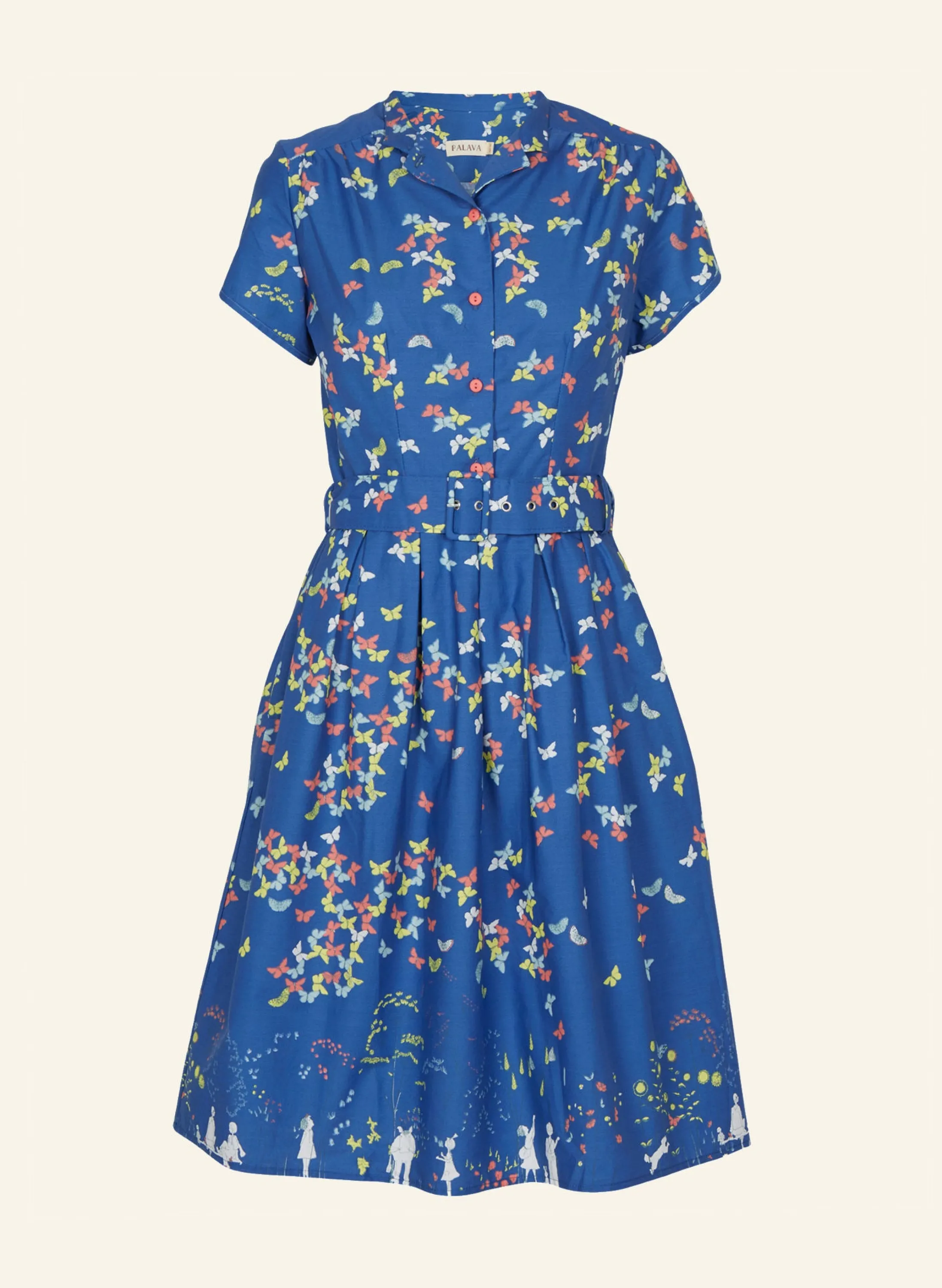 Palava Louise - Blue Chasing Butterflies Dress Best