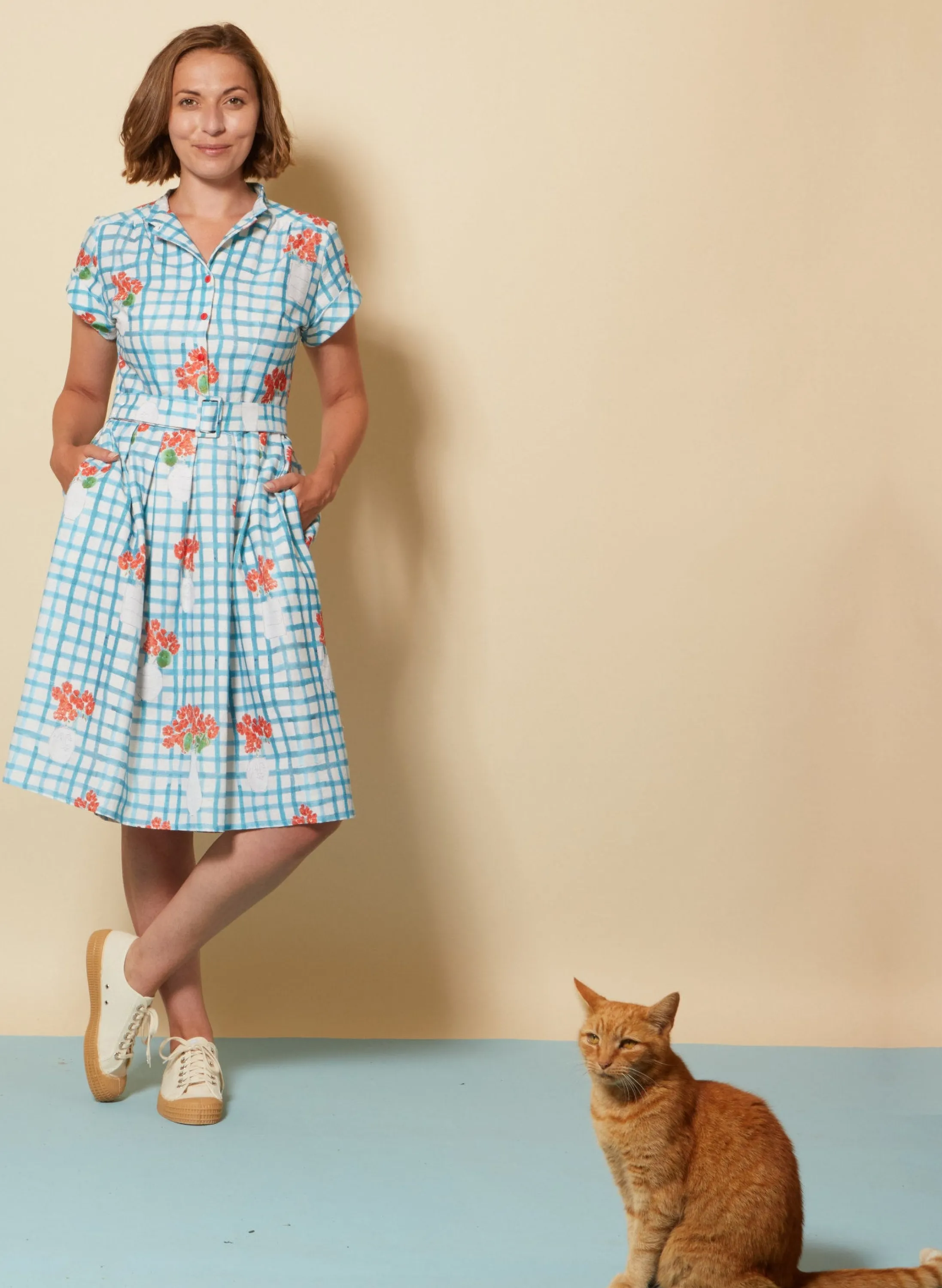 Palava Louise - Blue Geranium Dress Best