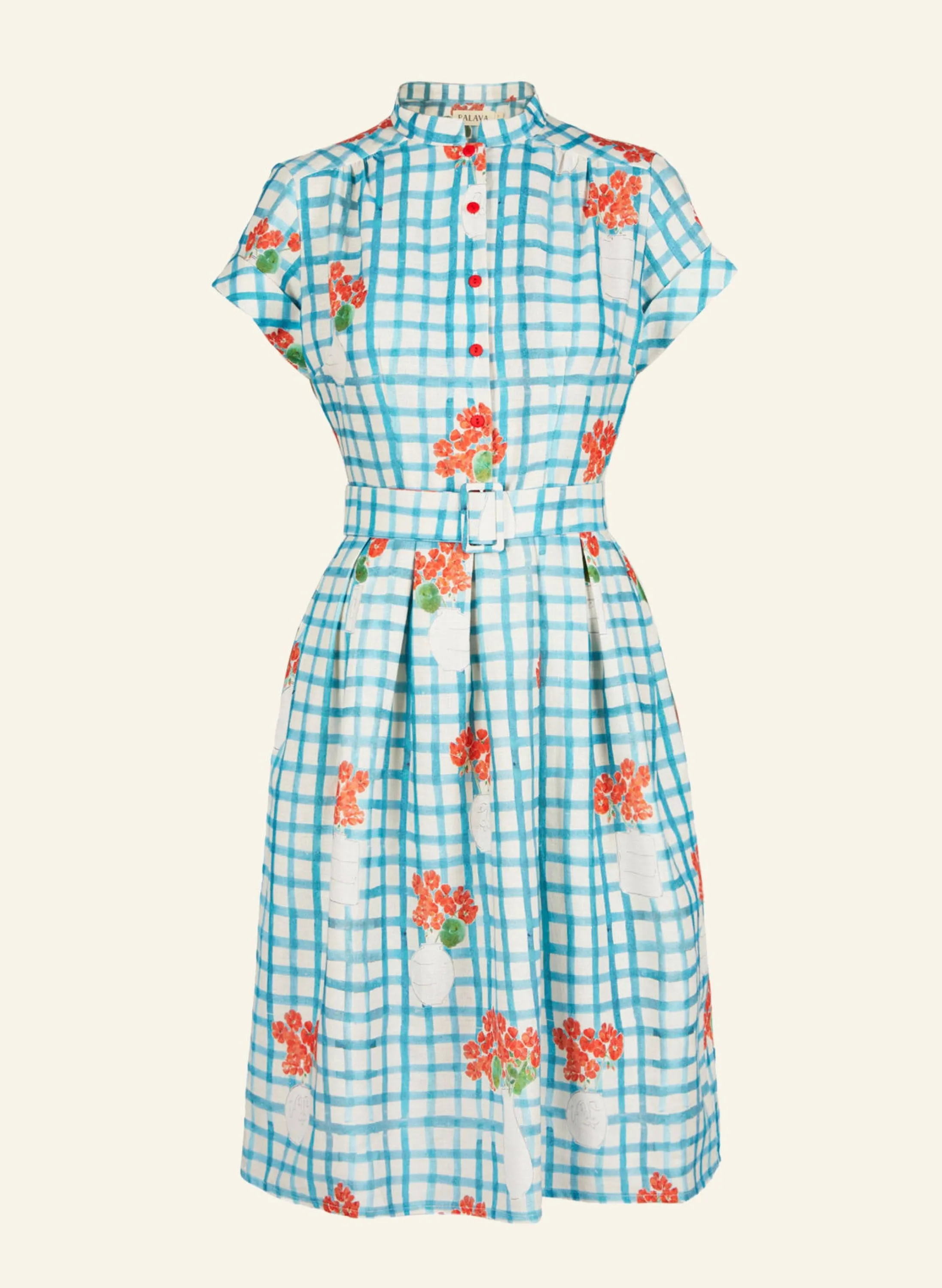 Palava Louise - Blue Geranium Dress Best