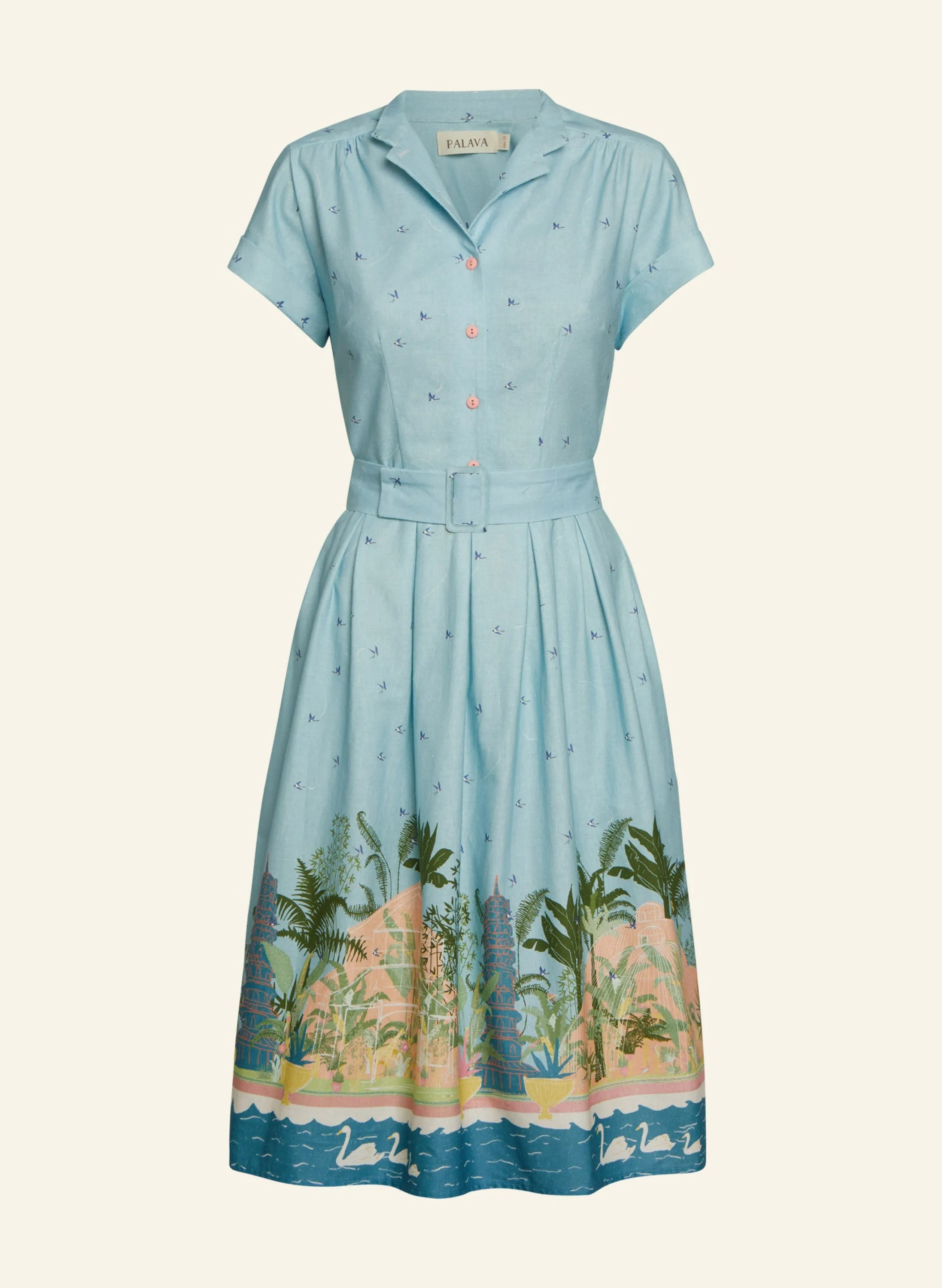 Palava Louise - Blue Kew Gardens Dress Best