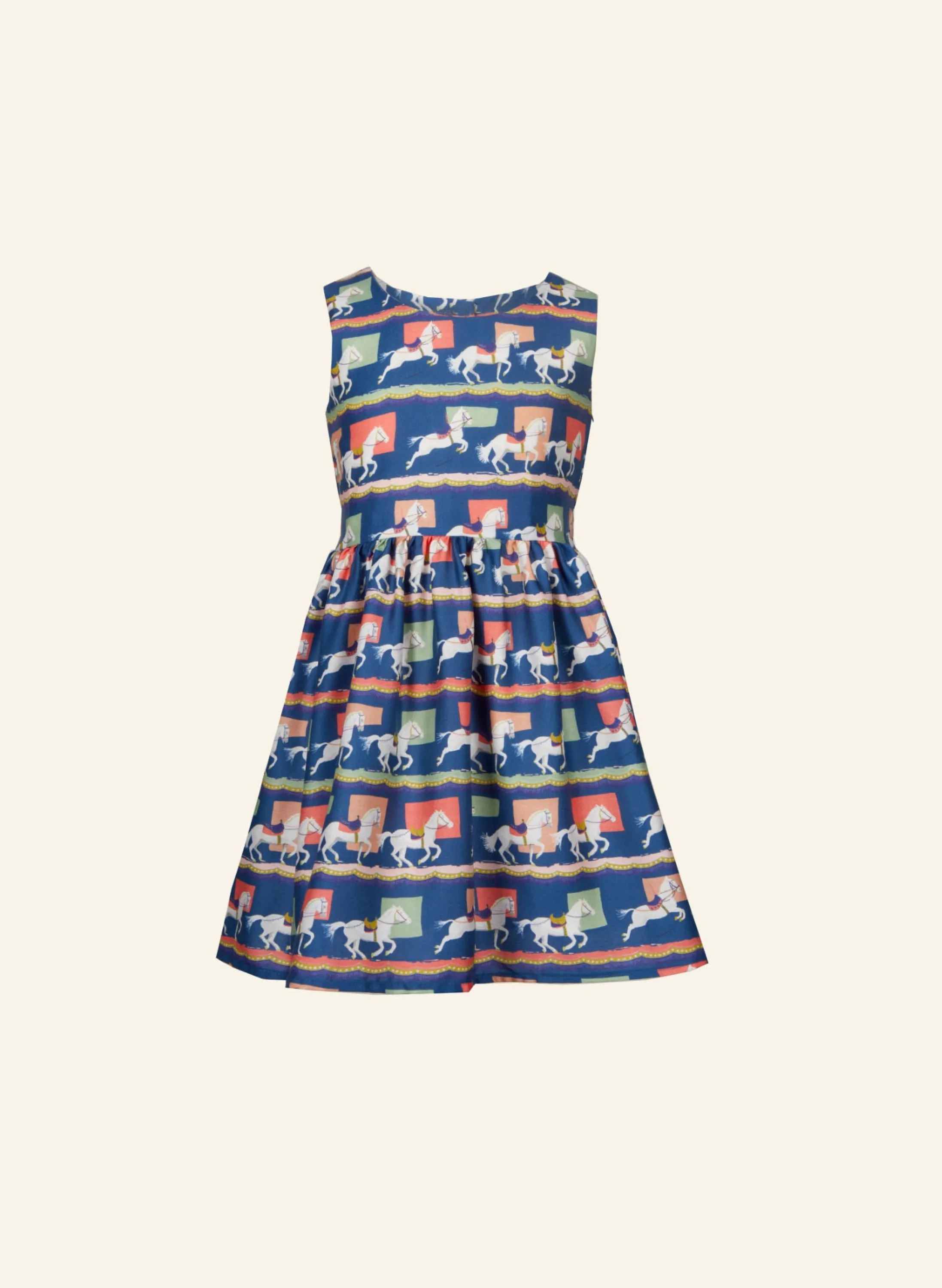 Palava Martha - Blue Show Ponies Dress | Tencel New