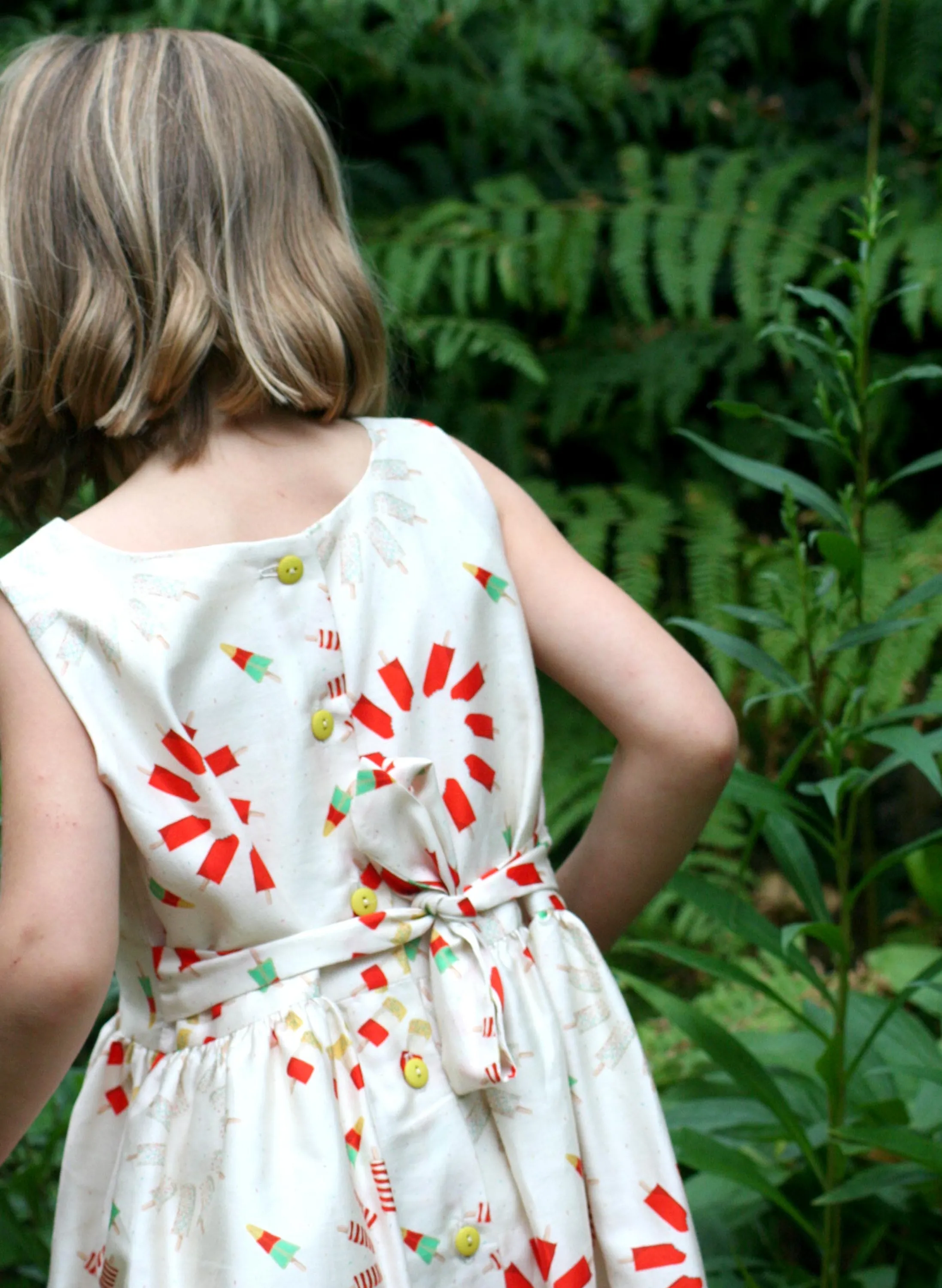 Palava Martha - Ivory Ice Cream Dress | 100% Organic Cotton Sateen Sale