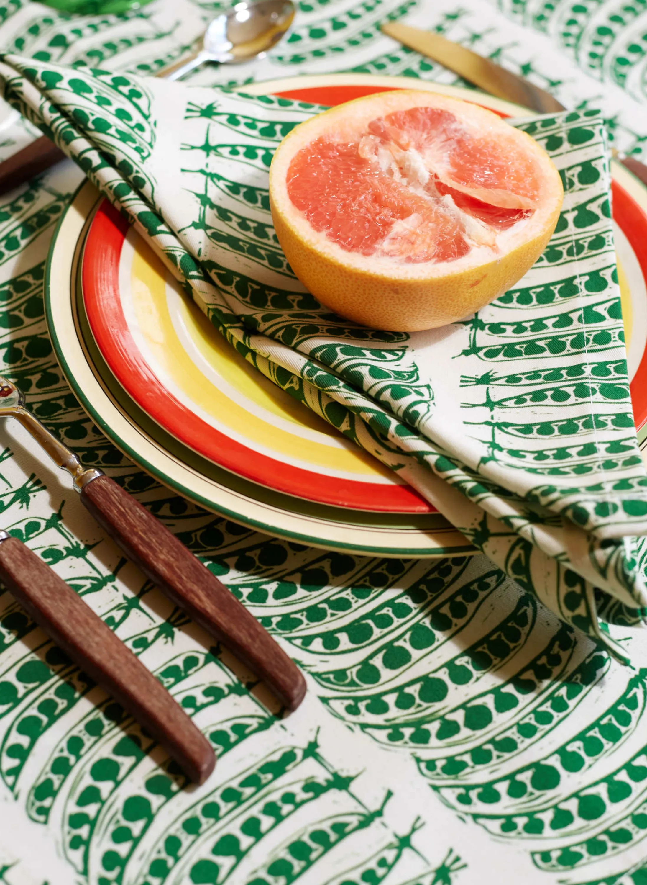 Palava Napkin Set - Green Peas Sale