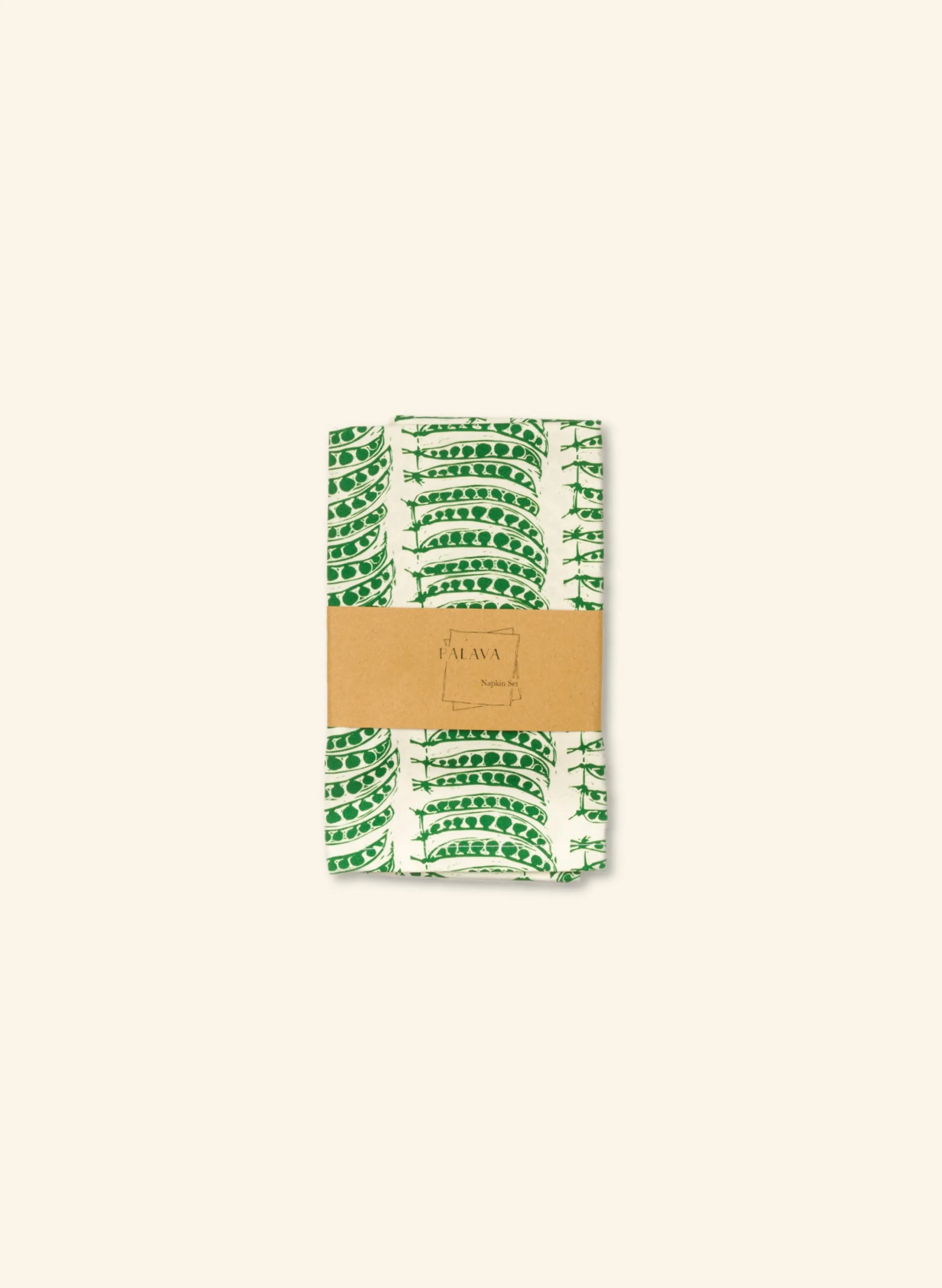 Palava Napkin Set - Green Peas Sale
