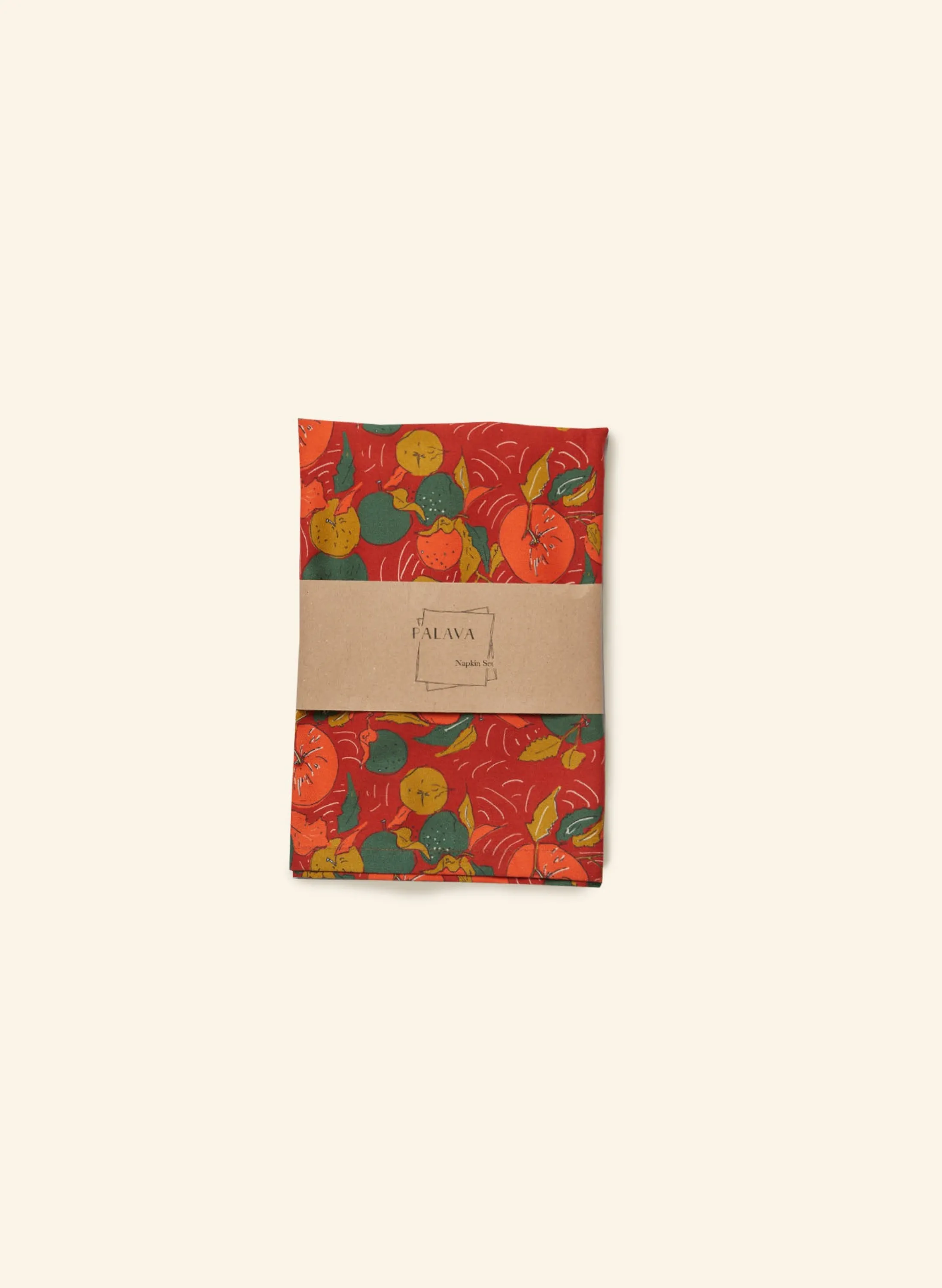 Palava Napkin Set - Red Apple Orchard Best