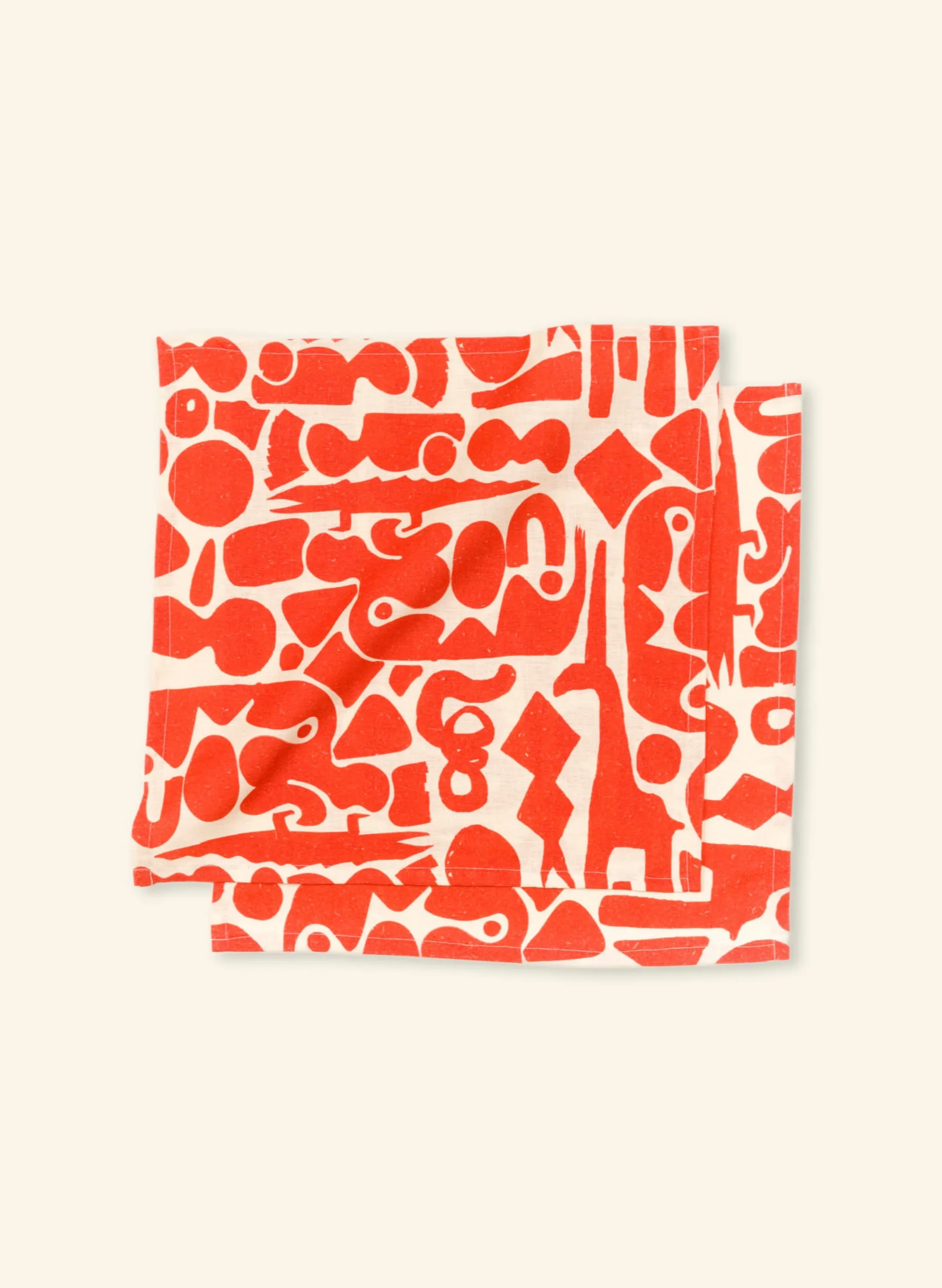 Palava Napkin Set - Red Cave Hot