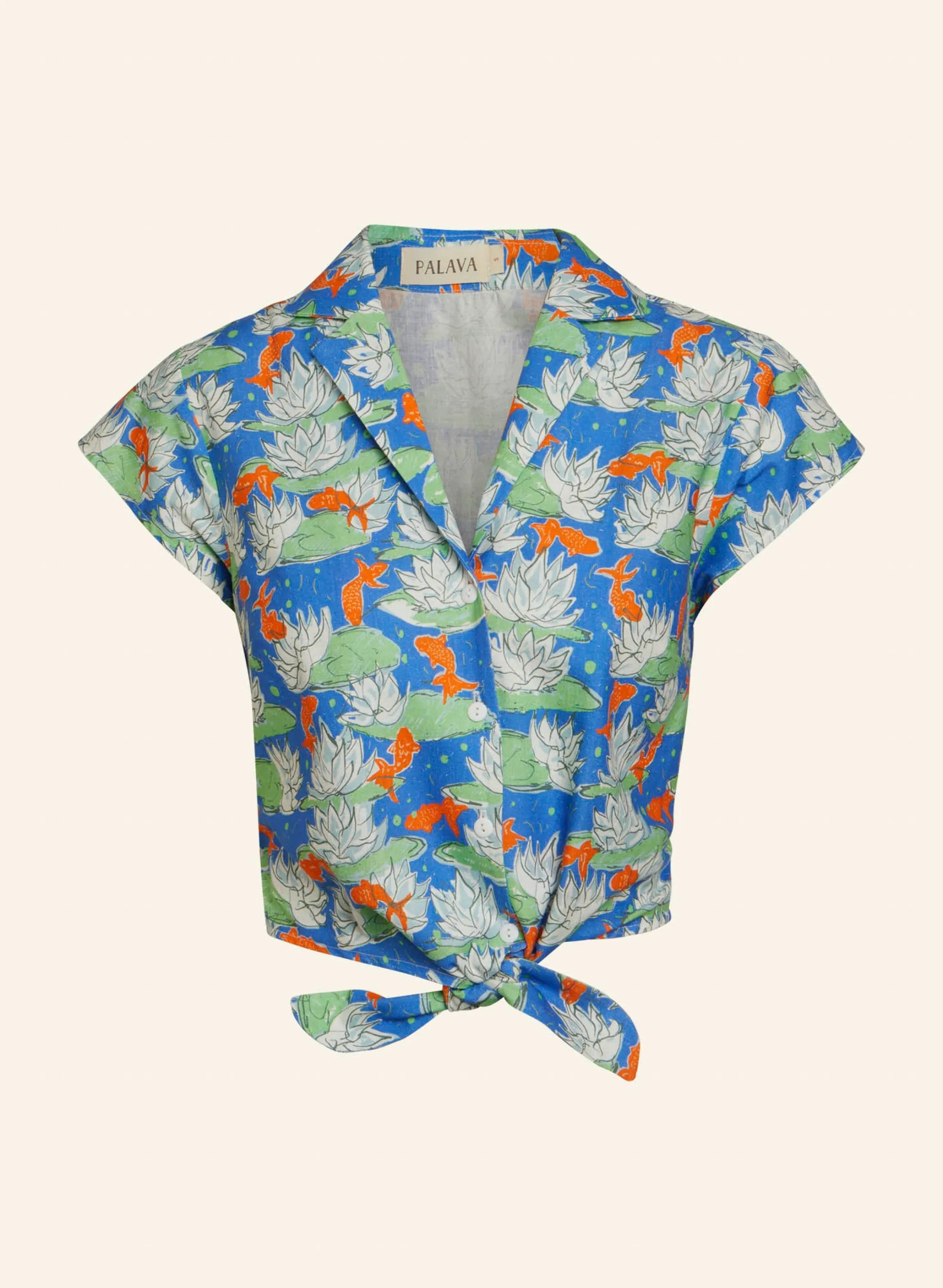 Palava Peggy - Blue Goldfish Top Cheap