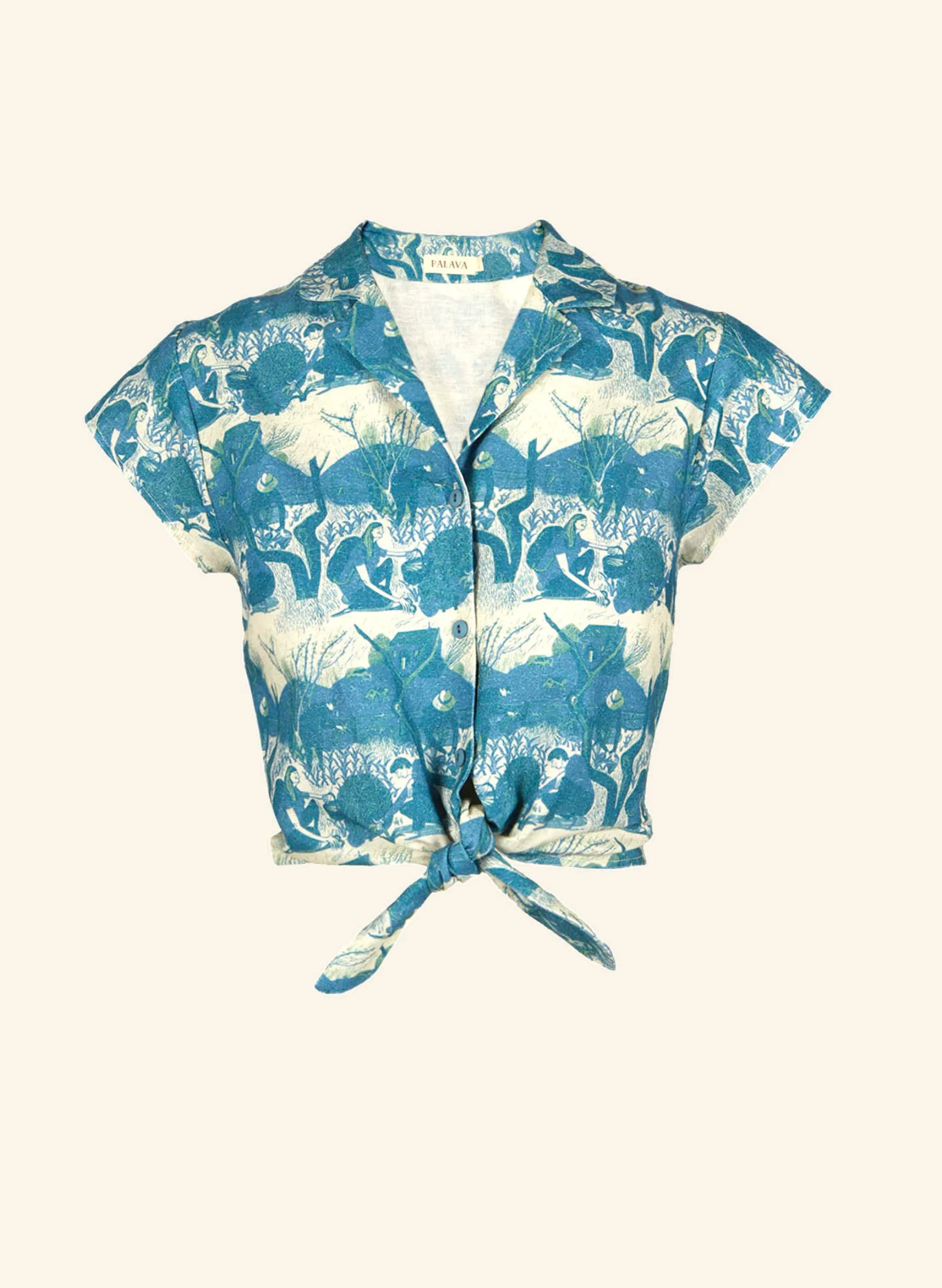 Palava Peggy - Blue Wild Garlic Top Best