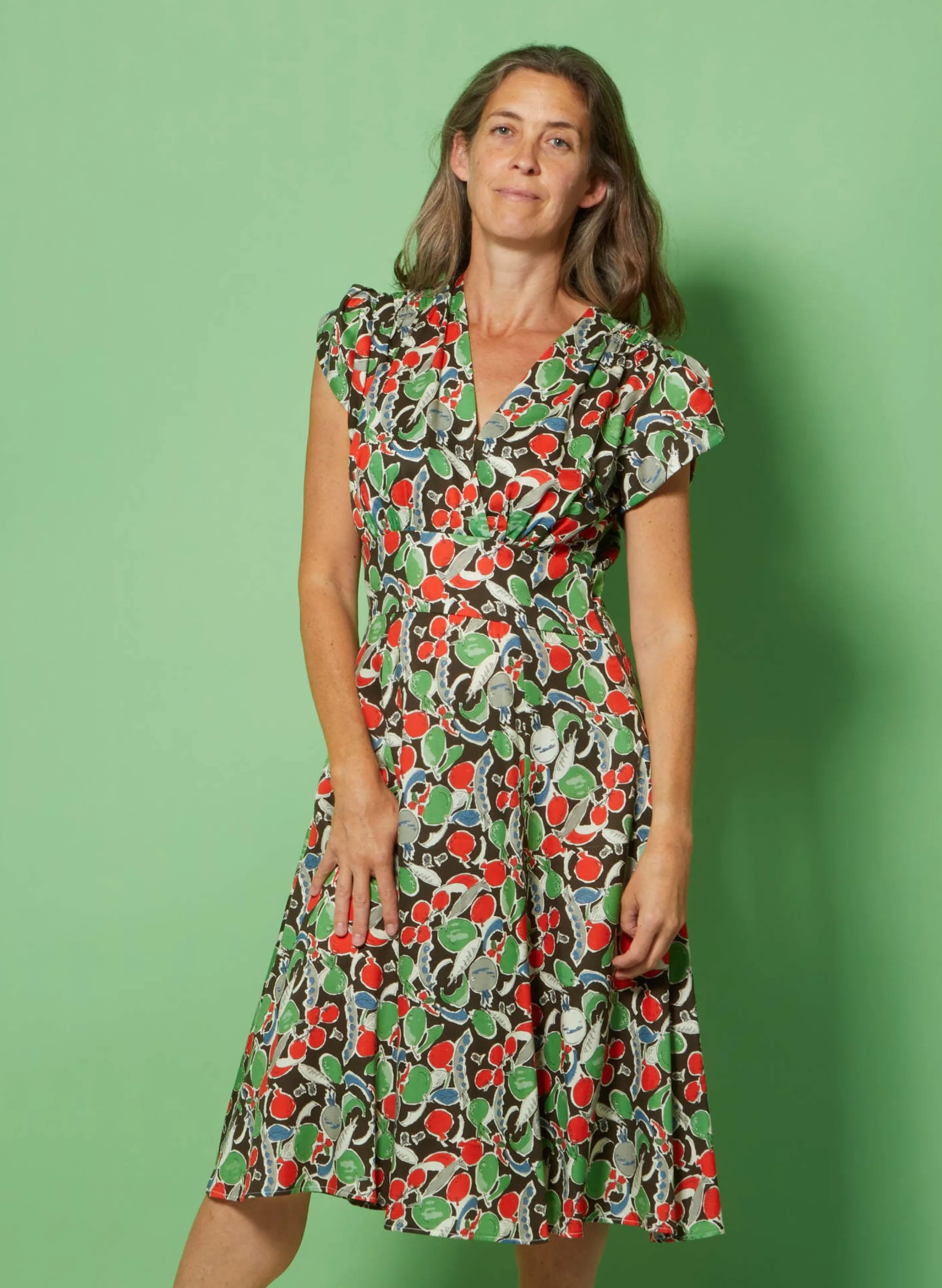 Palava Rita - Black Grow Your Own Dress Fashion