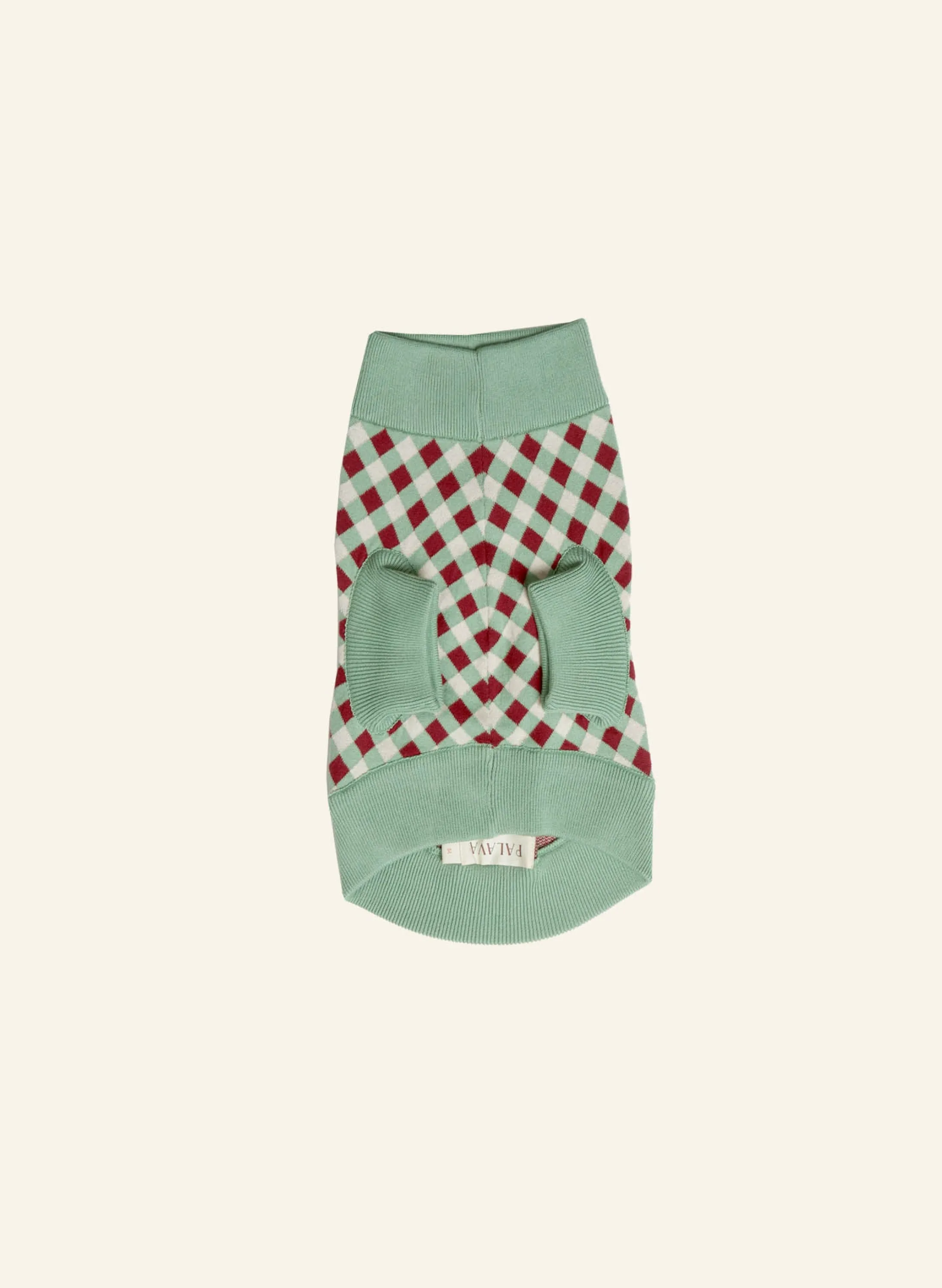 Palava Rodney Dog Jumper - Mint Flash Sale