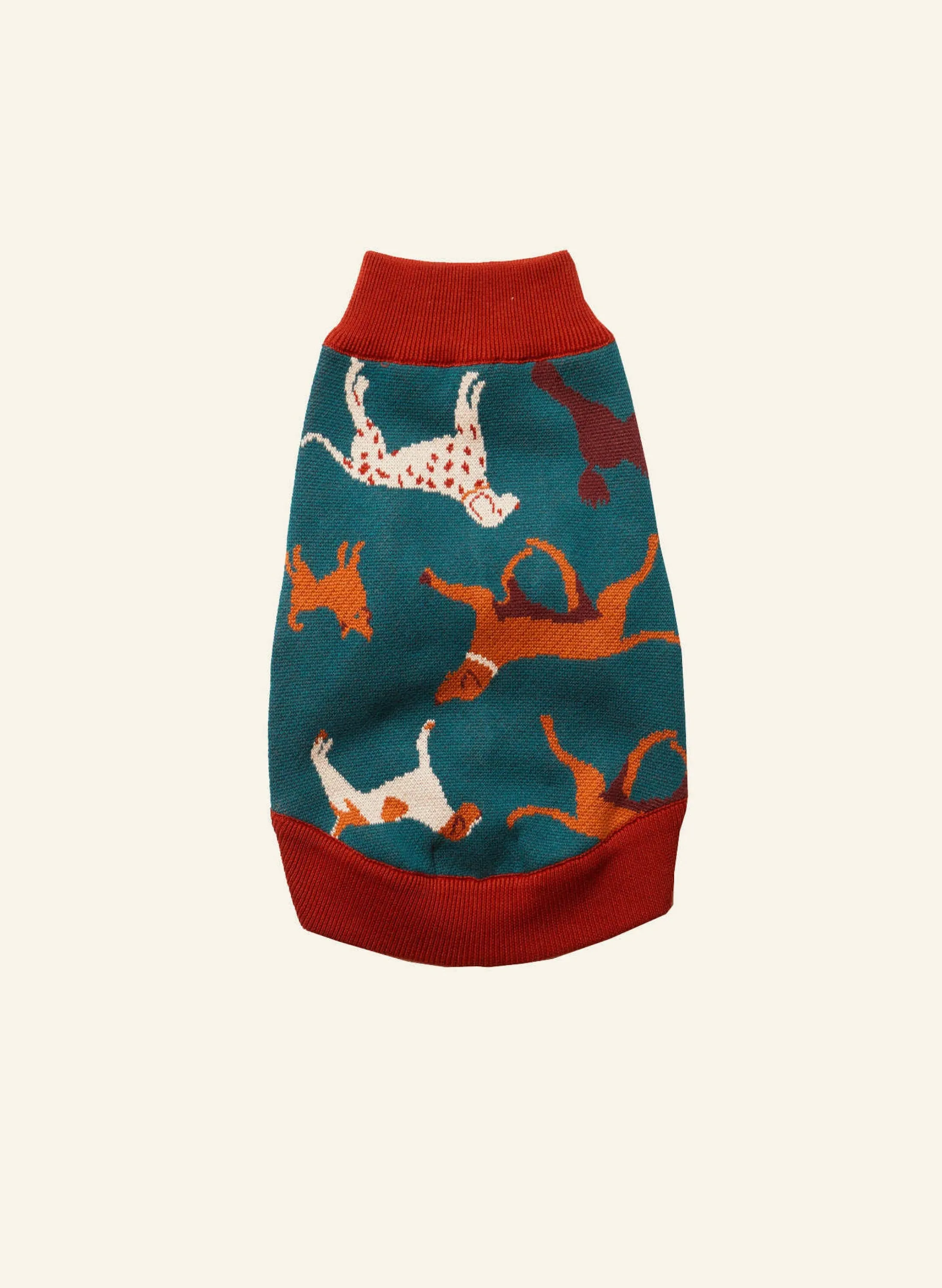 Palava Rodney Dog Jumper - Teal Woof Store