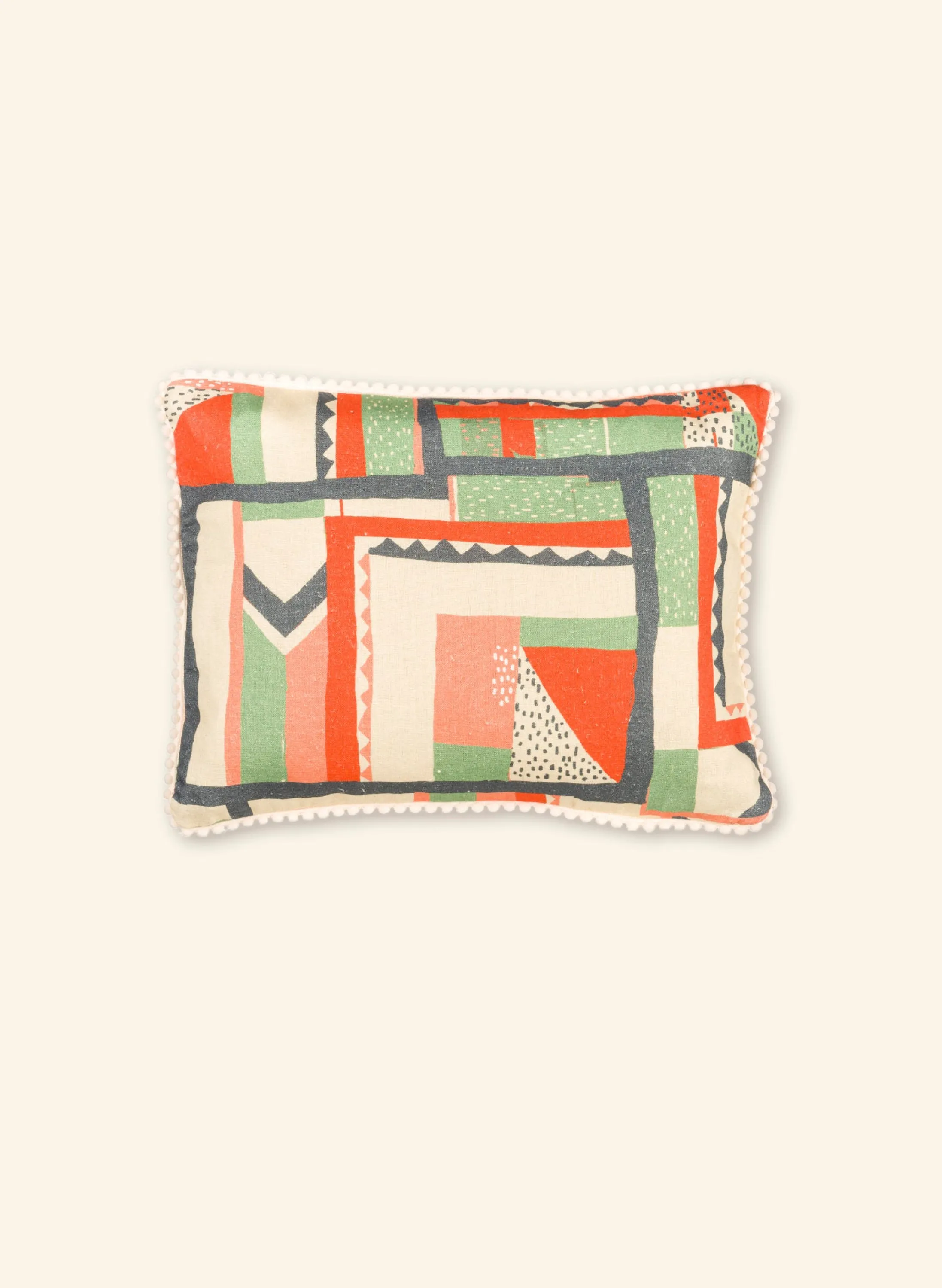 Palava Small Cushion Cover - Mint High Wire New