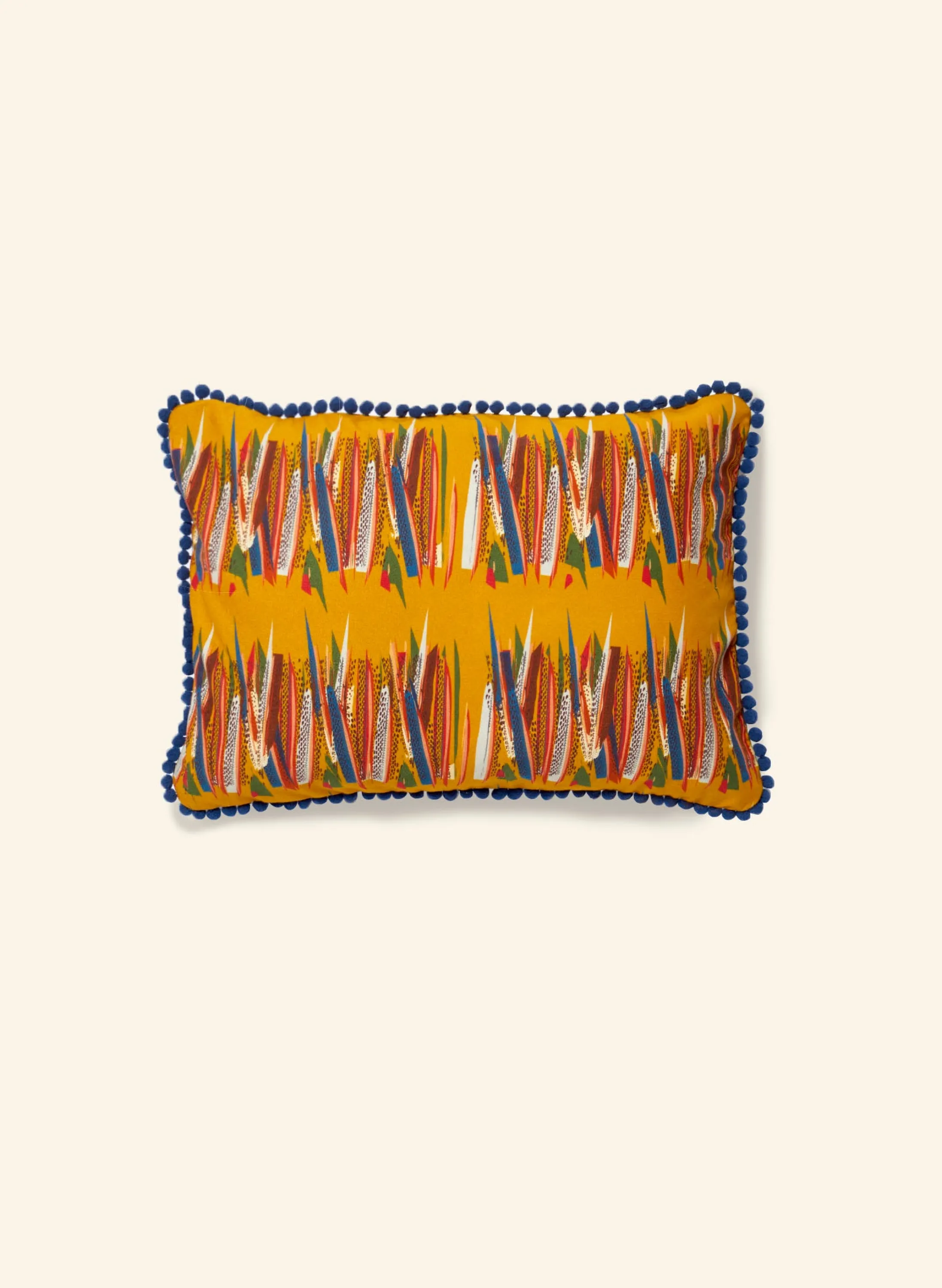 Palava Small Cushion Cover - Mustard Mid-Century Discount