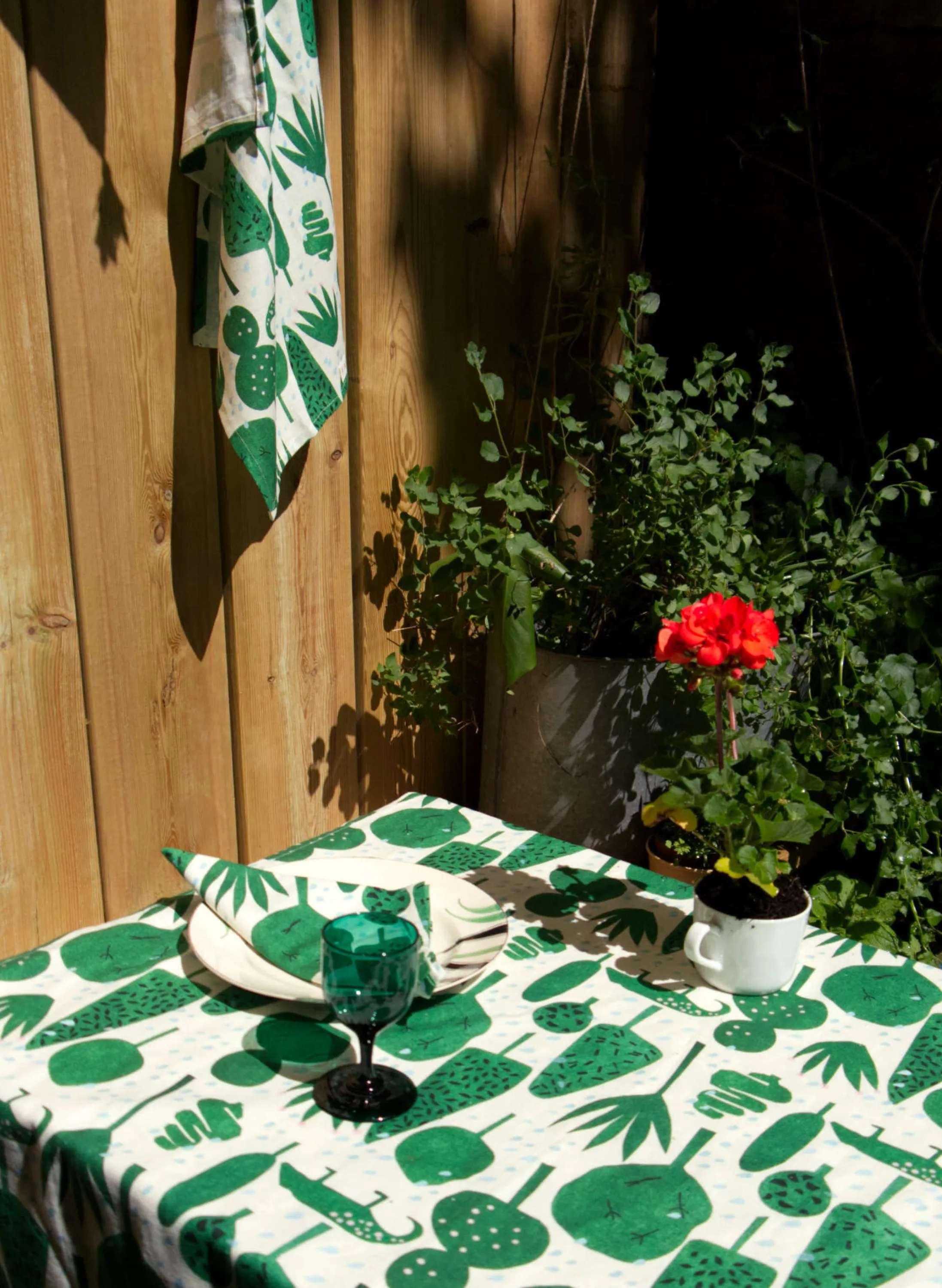 Palava Table Cloth - Topiary Discount
