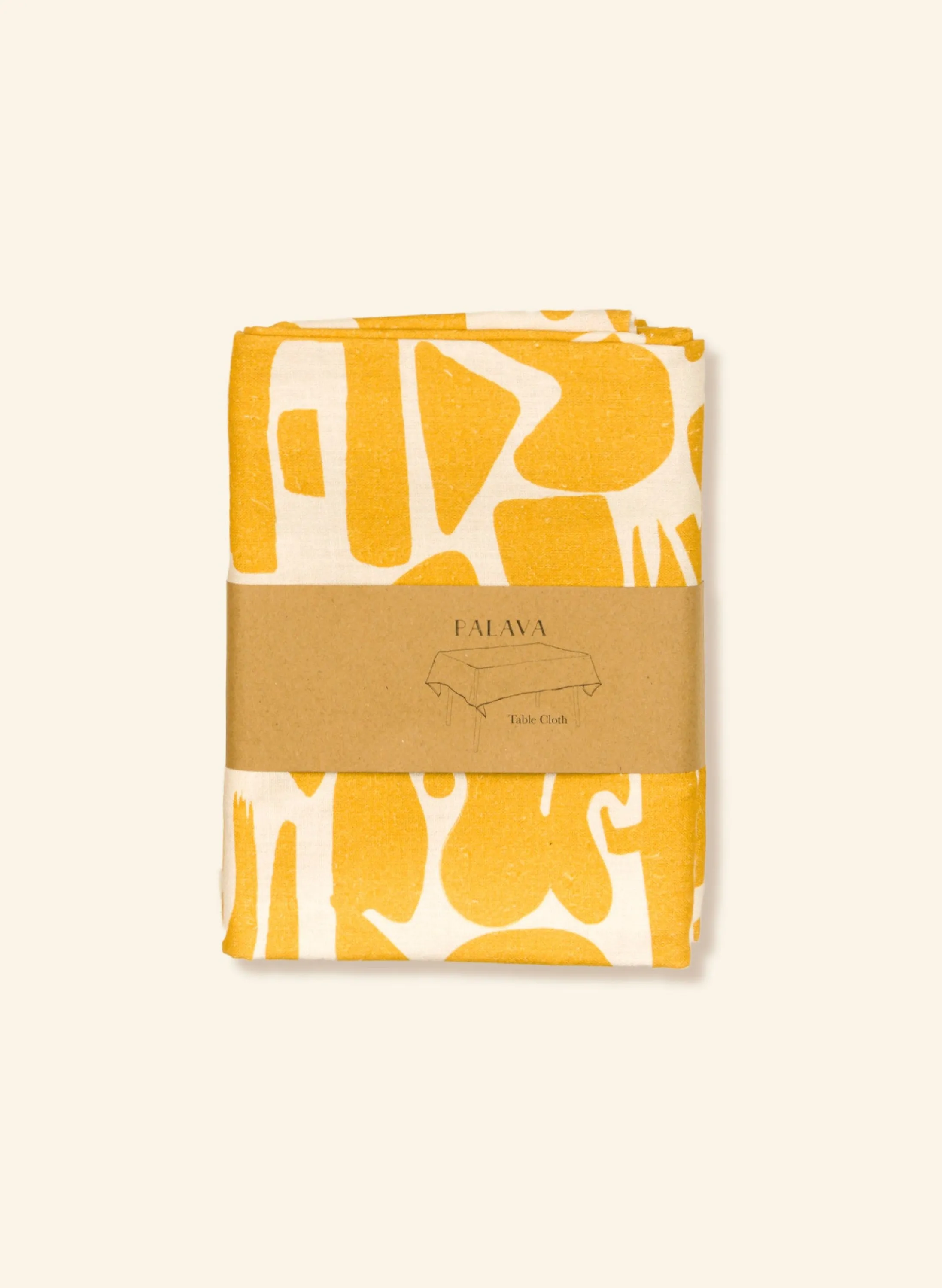 Palava Table Cloth - Yellow Cave Best