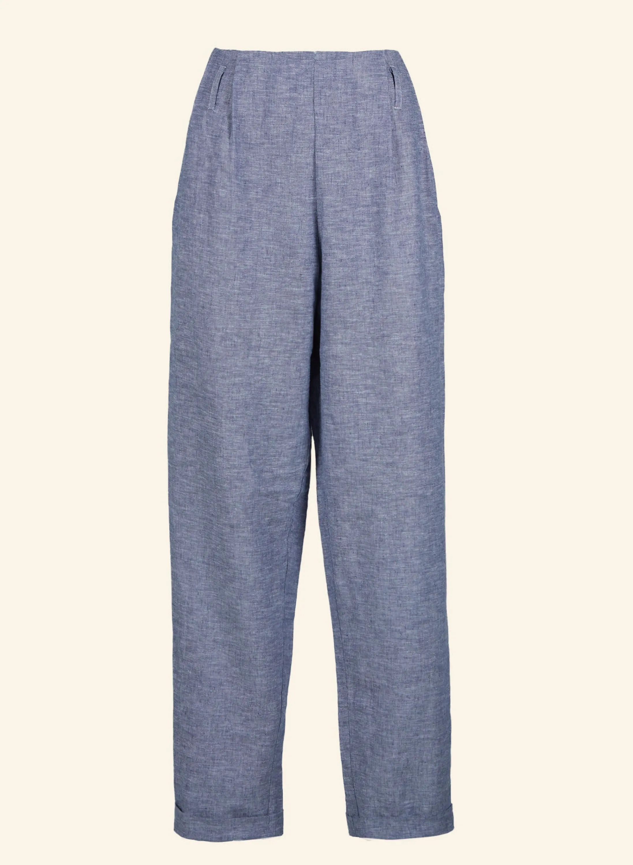 Palava Wilma - Blue Marl Trousers Best Sale