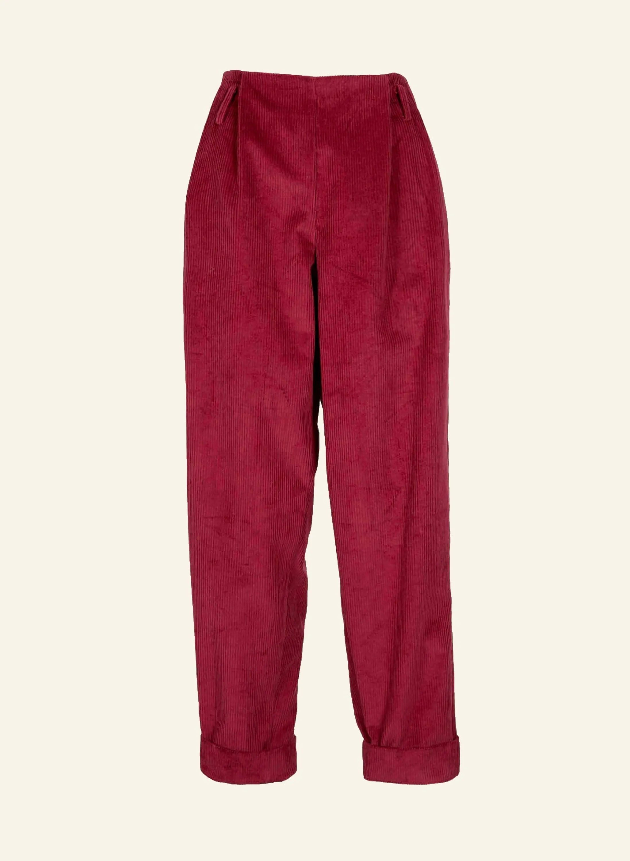 Palava Wilma - Cherry Corduroy Trousers New