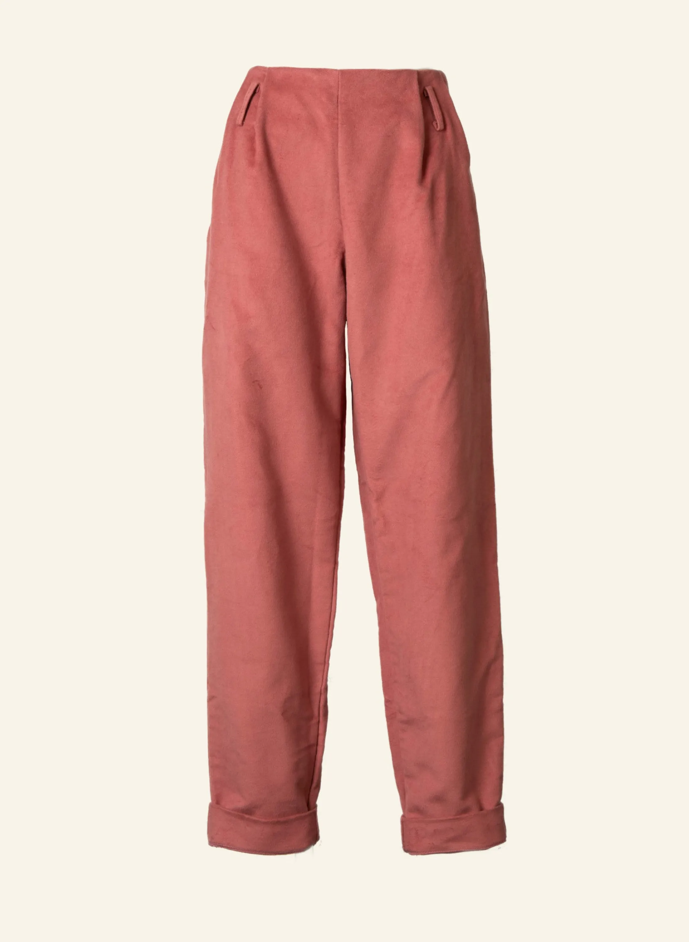 Palava Wilma - Pink Moleskine Trousers Outlet